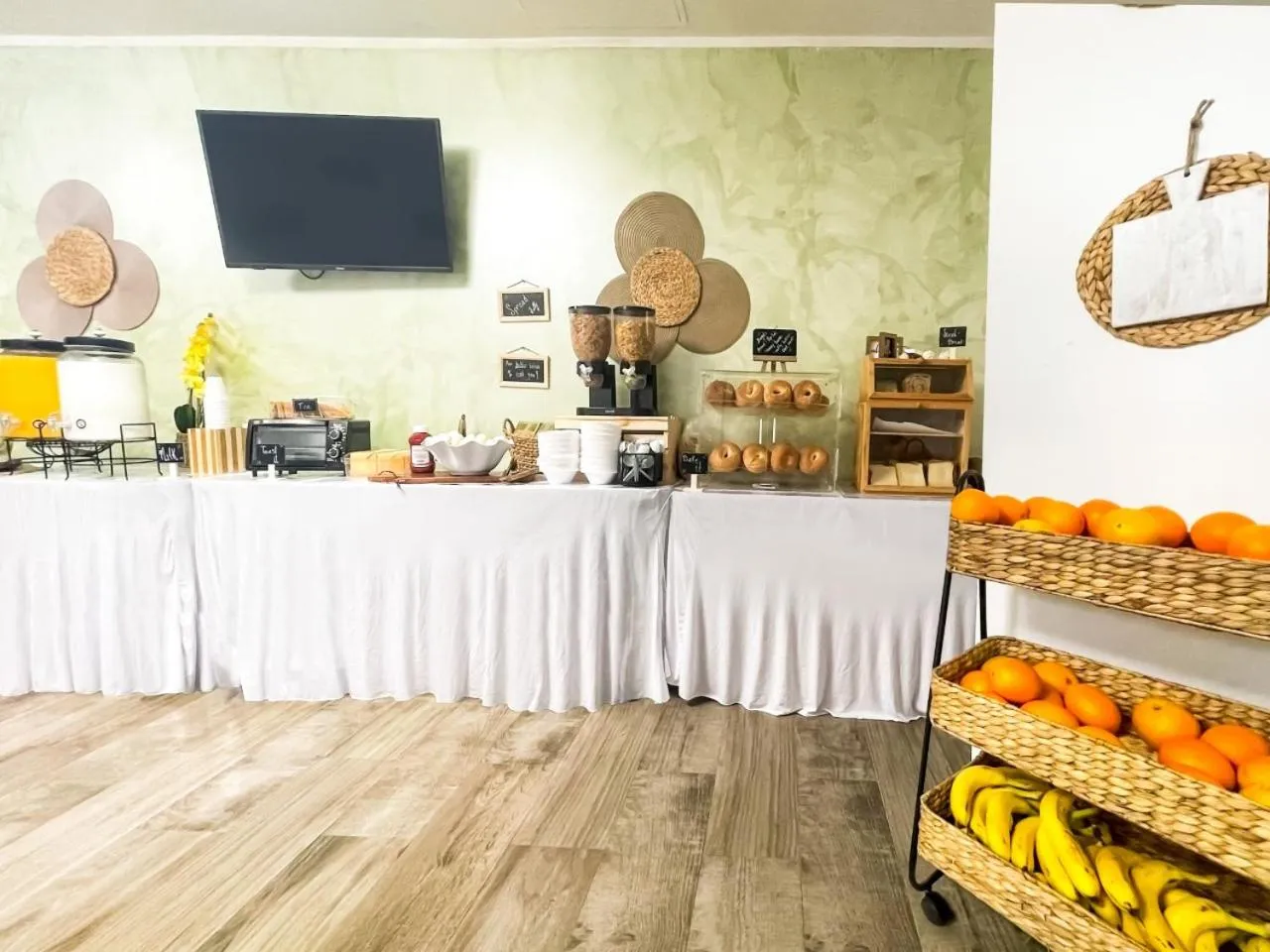 Breakfast in Coastal Sunset