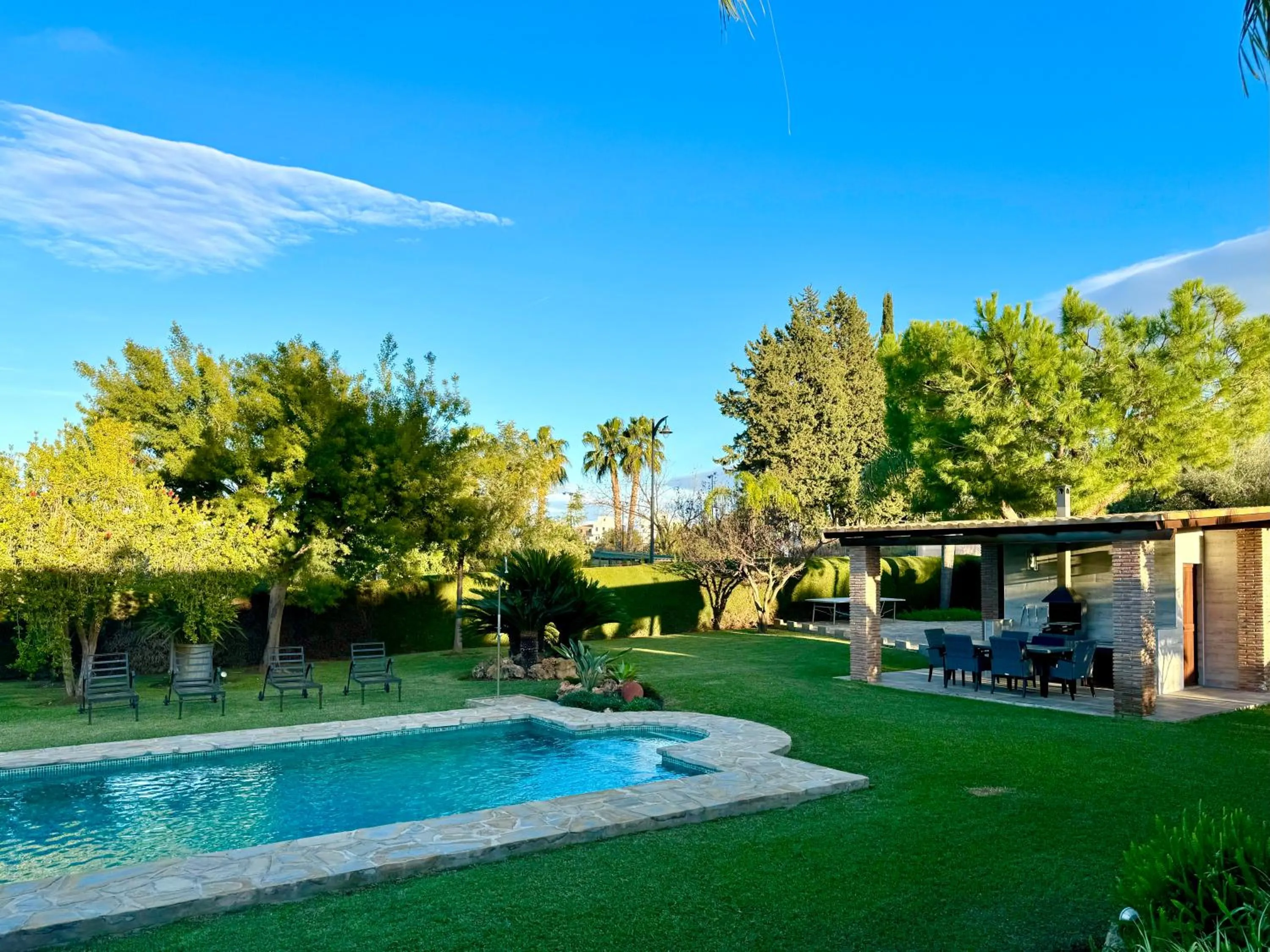 Swimming pool in Villa La Cuesta