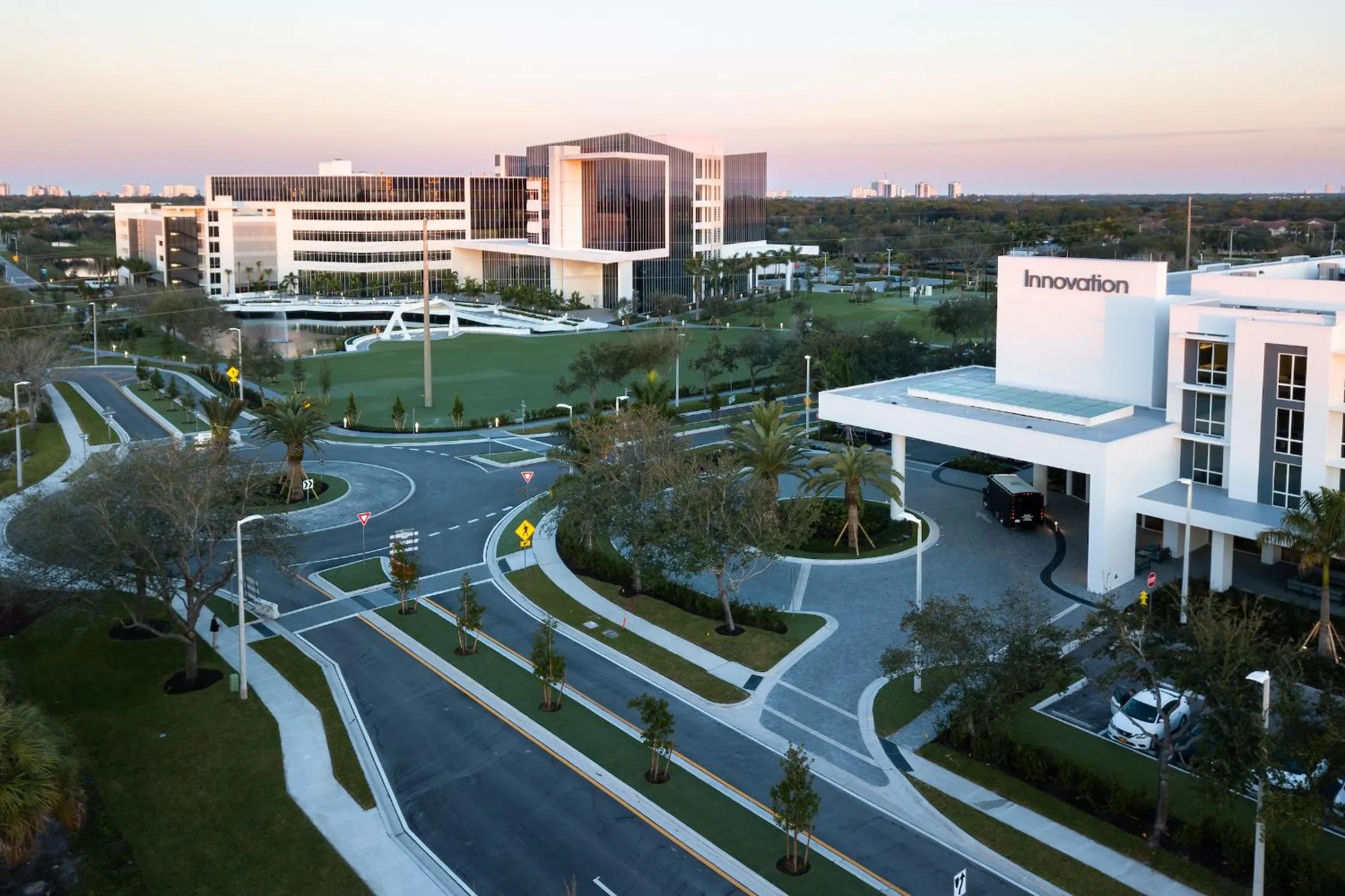 Property building in Innovation Hotel