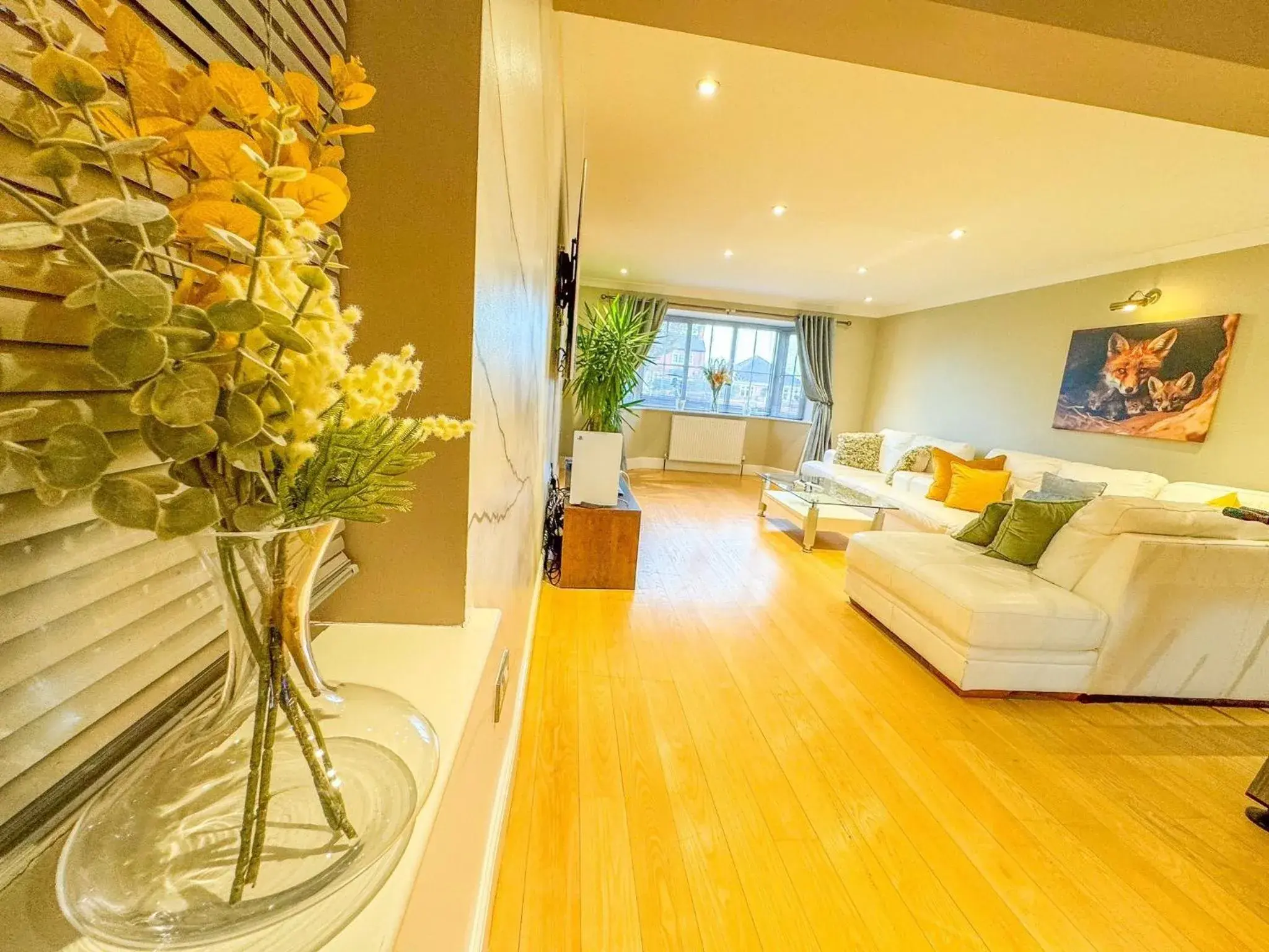 Living room in The Firs Living room in The Firs