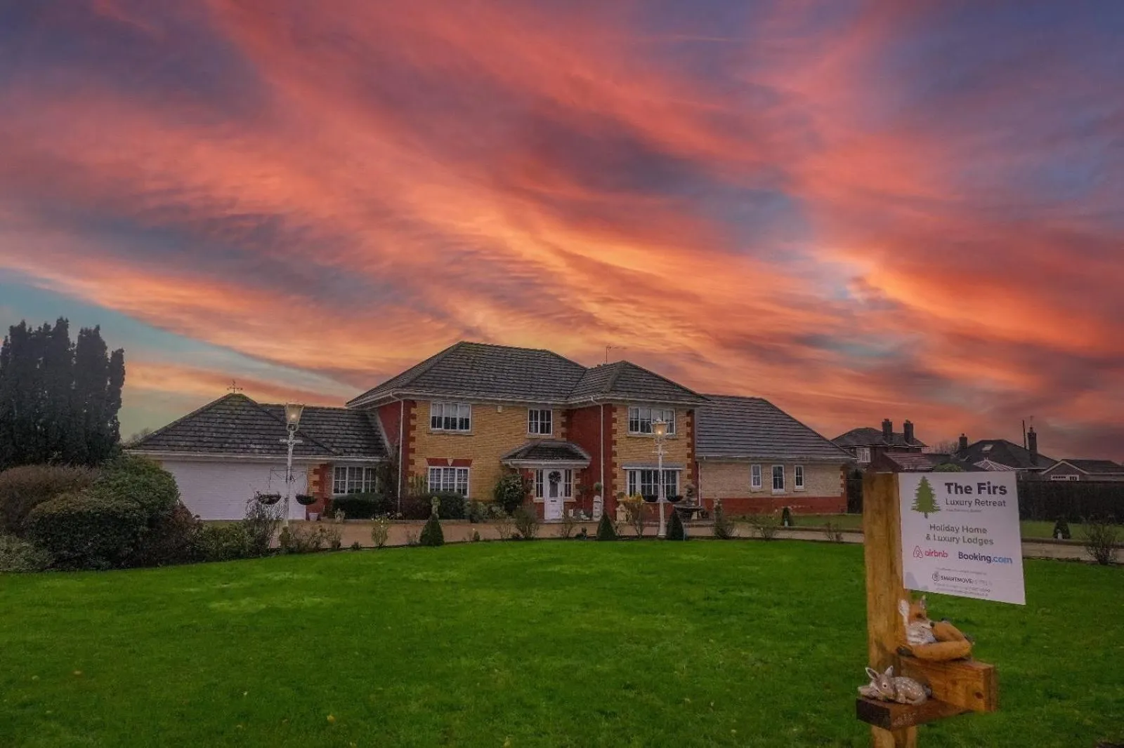 Property building in The Firs