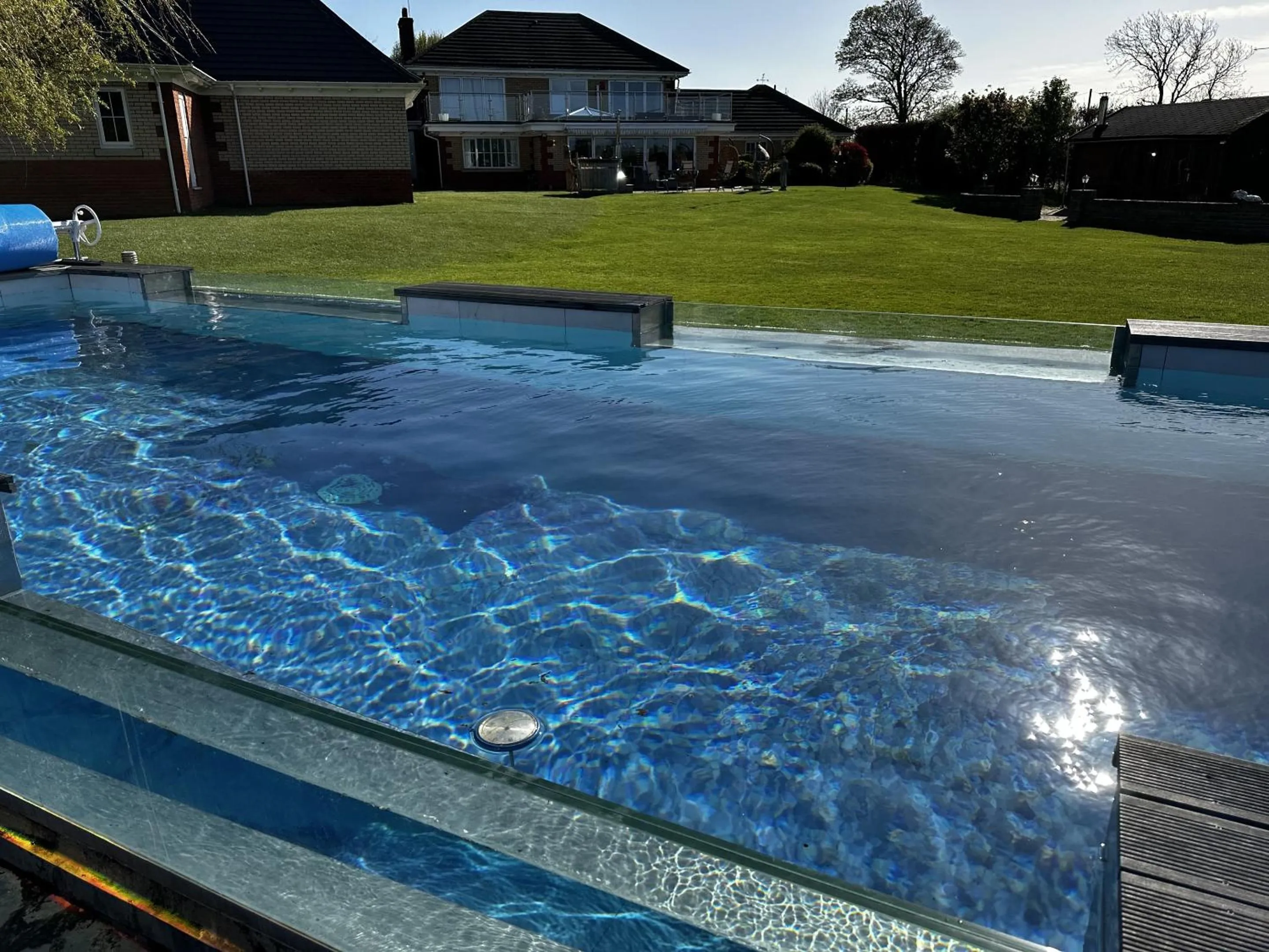 Pool view in The Firs