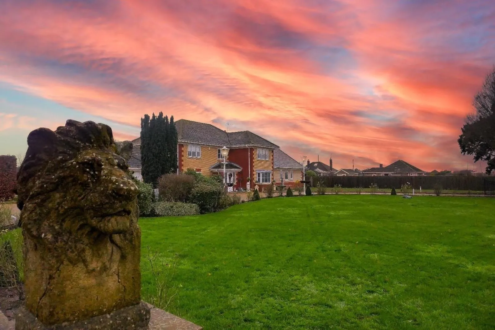 Property building in The Firs