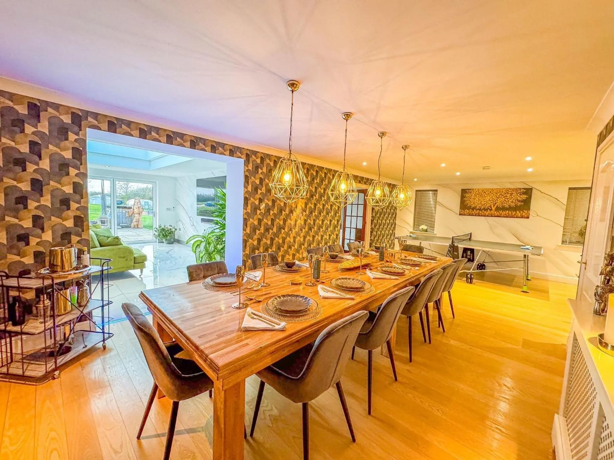 Dining area in The Firs