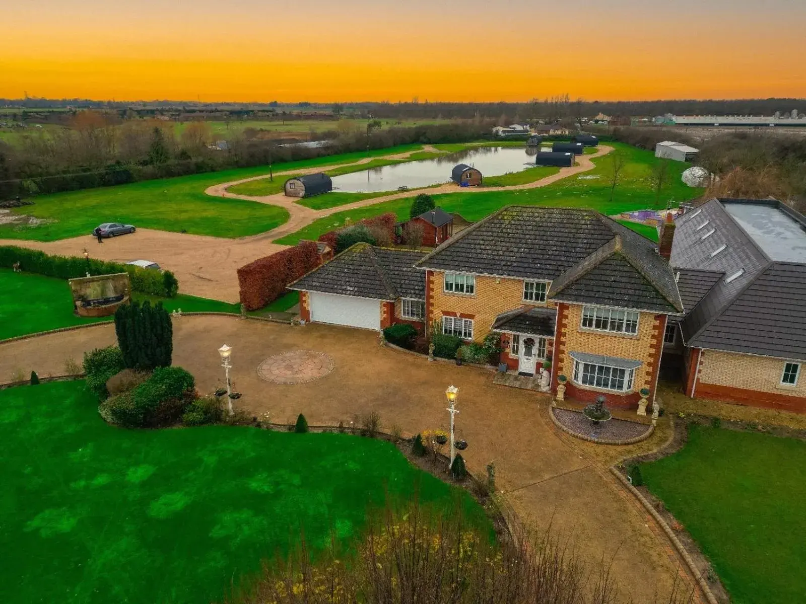 Property building in The Firs Property building in The Firs