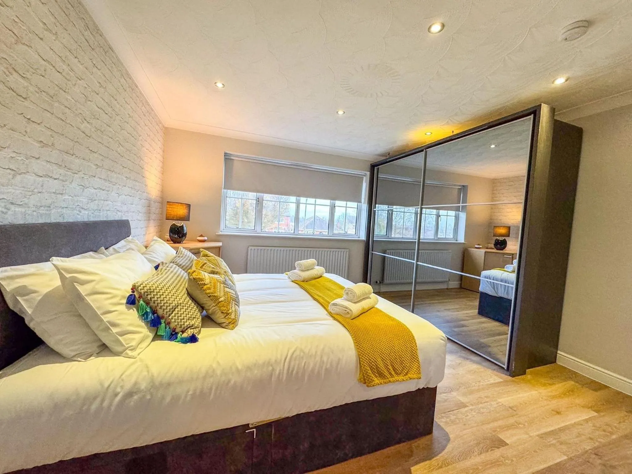 Bedroom, Bed in The Firs