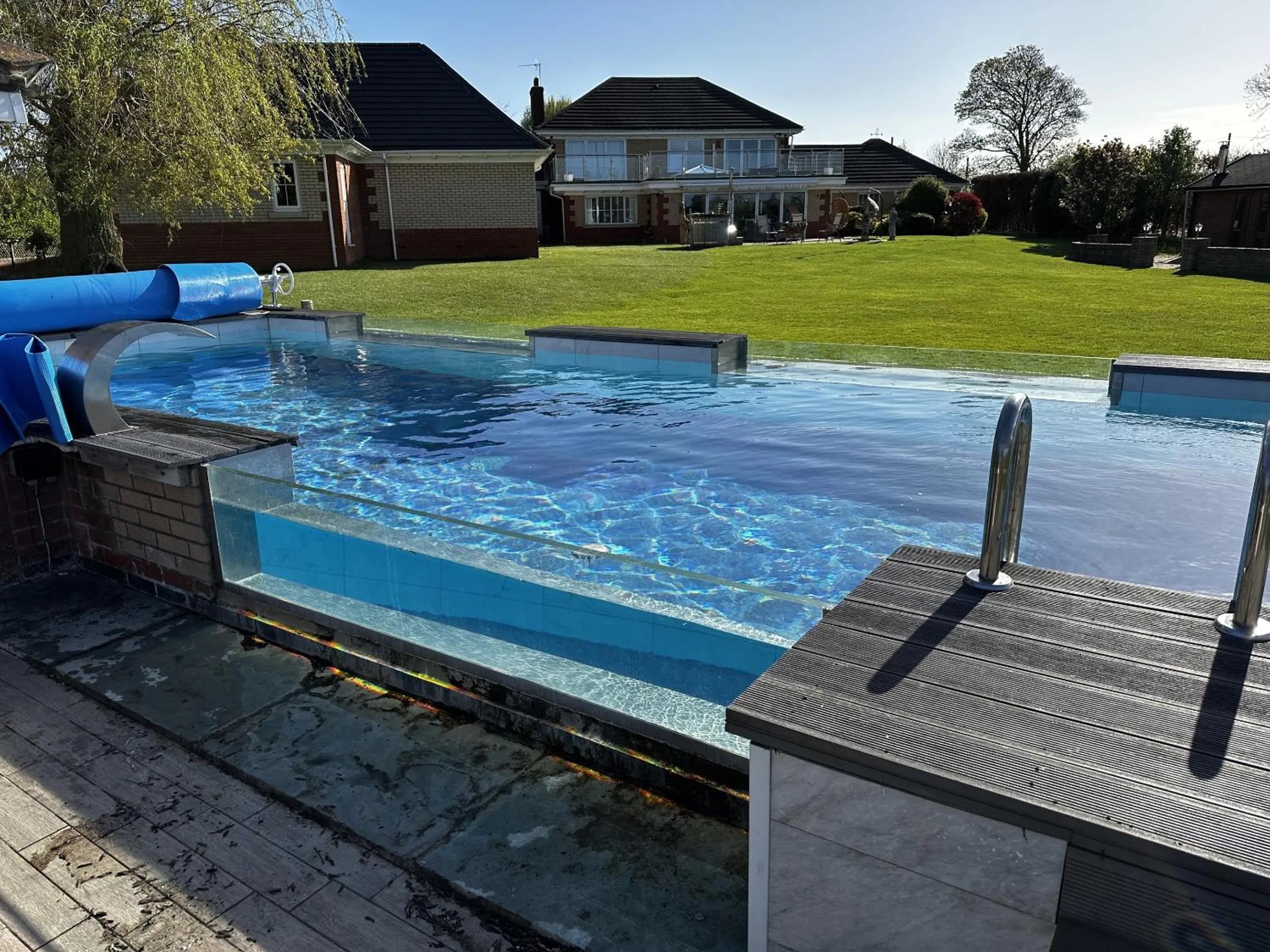 Pool view in The Firs