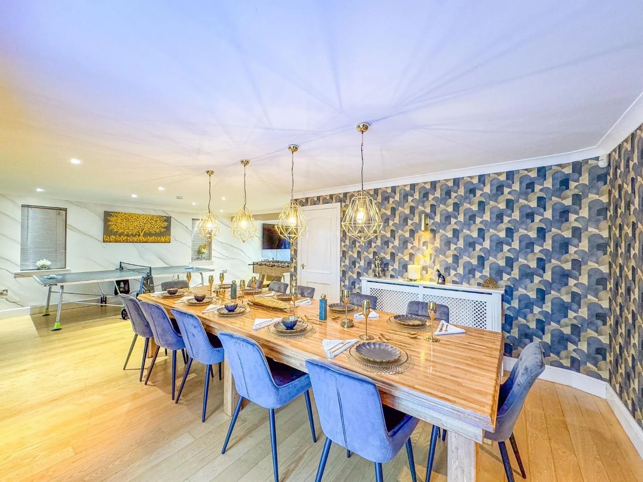 Dining area in The Firs