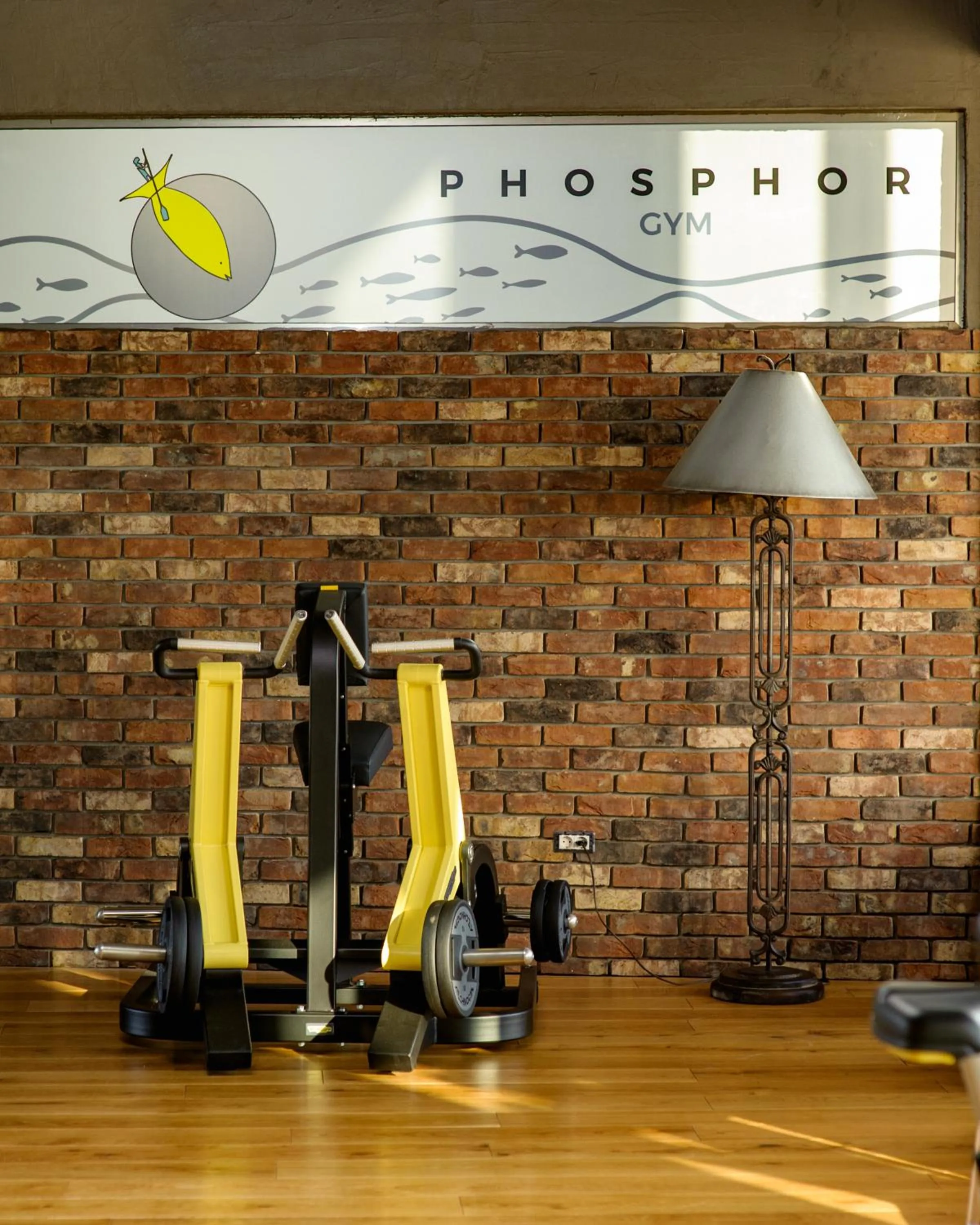 Fitness centre/facilities in Hotel On Plonge Junior