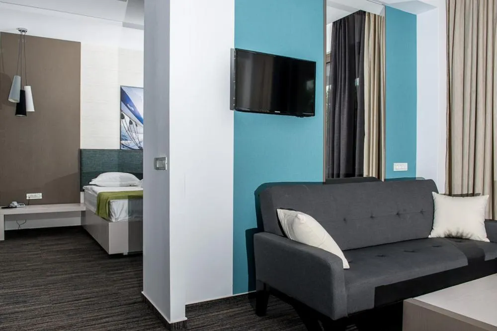 Bed in Hotel On Plonge Junior