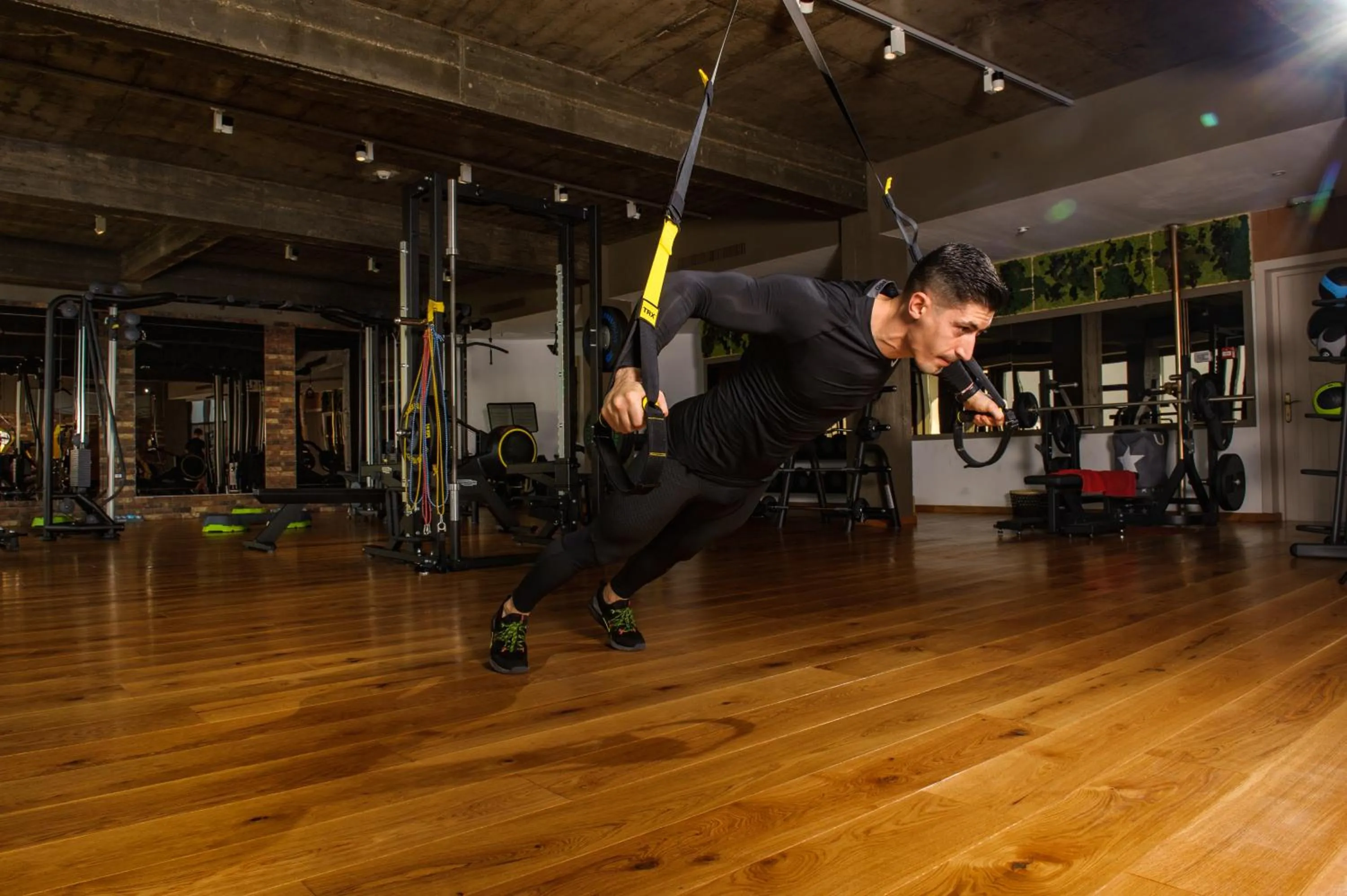 Fitness centre/facilities in Hotel On Plonge Junior