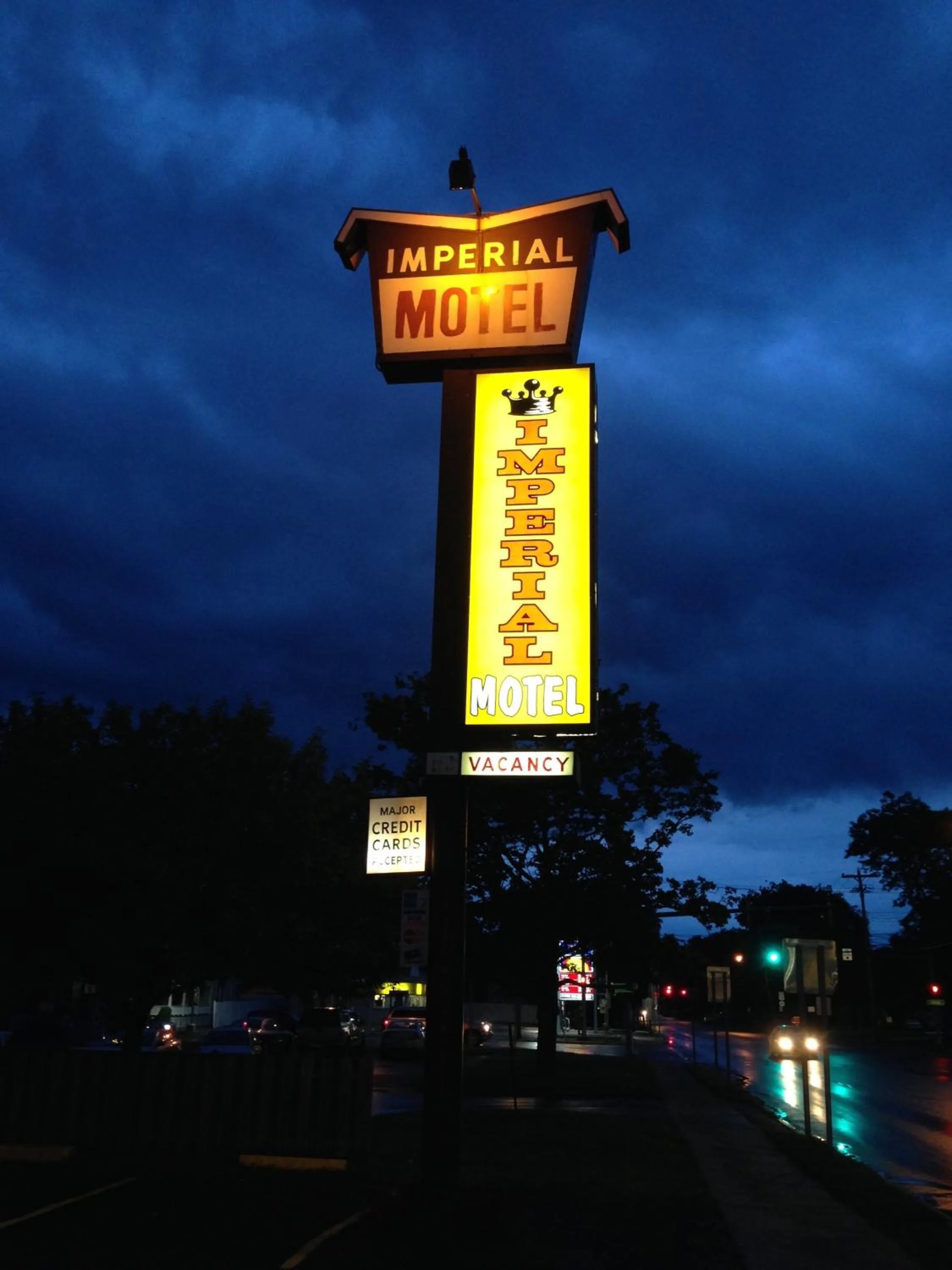 Facade/entrance in Imperial Motel Cortland