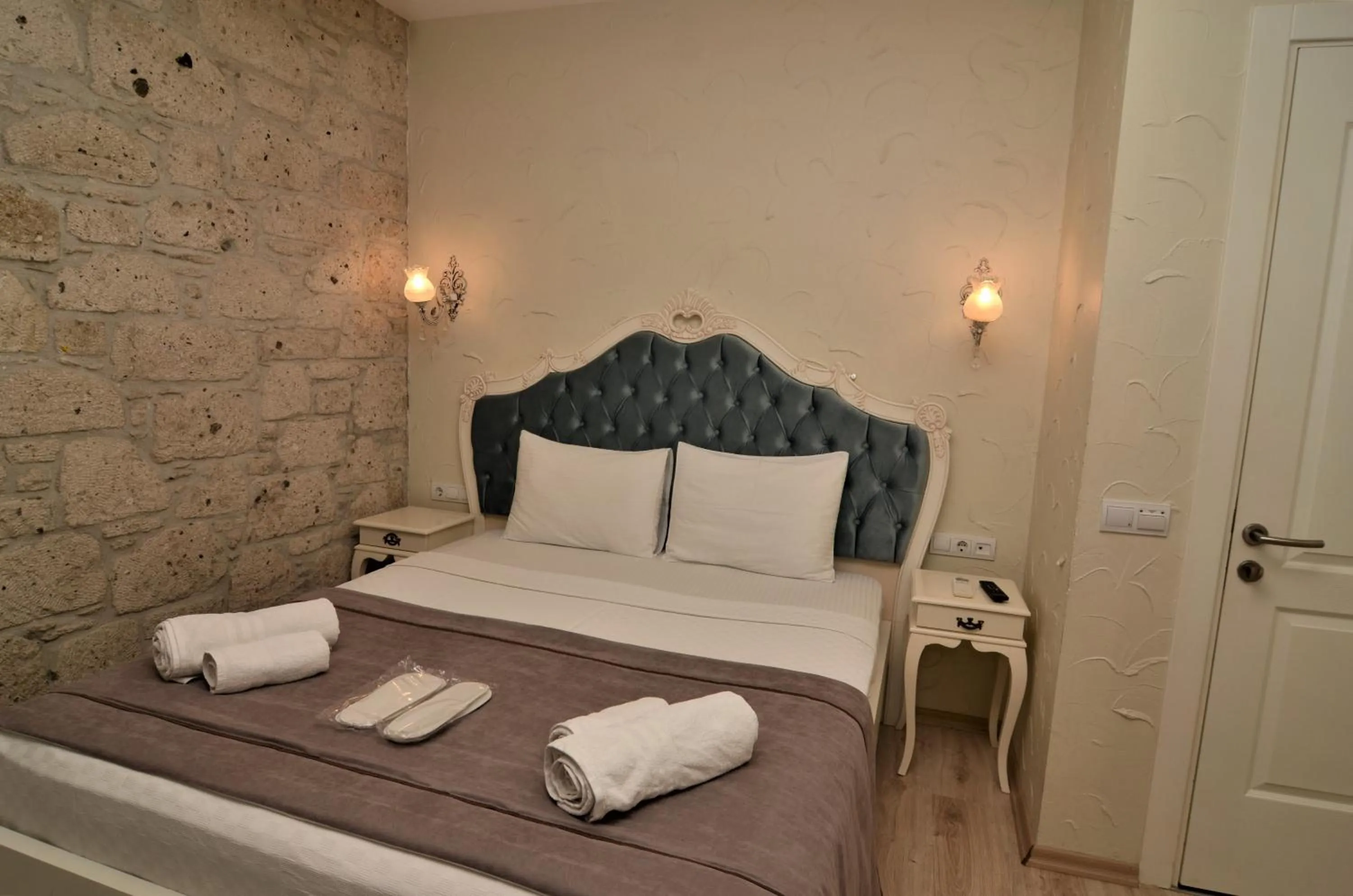 Bed in Alacati Eldoris Butik Hotel