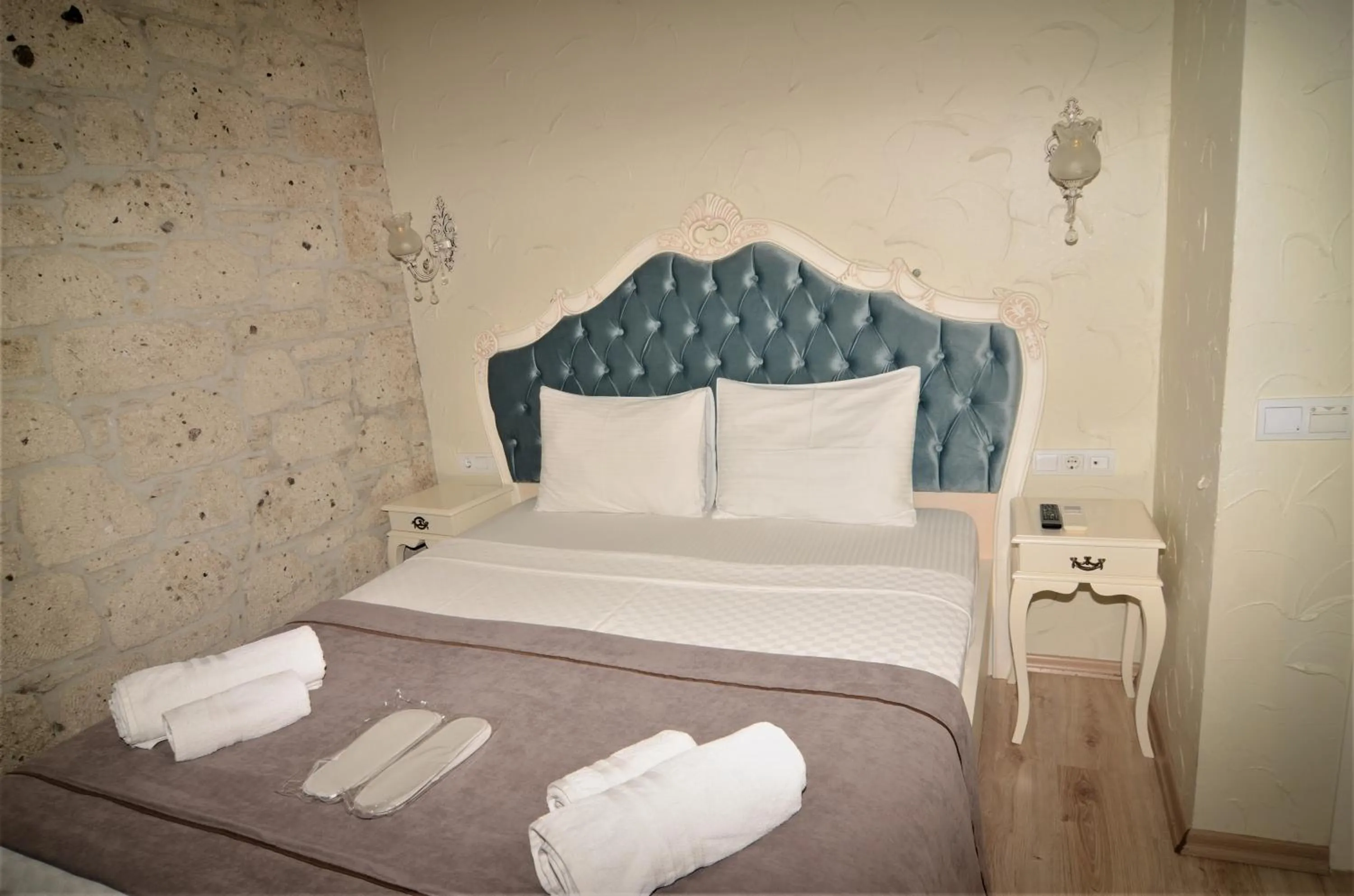 Bed in Alacati Eldoris Butik Hotel