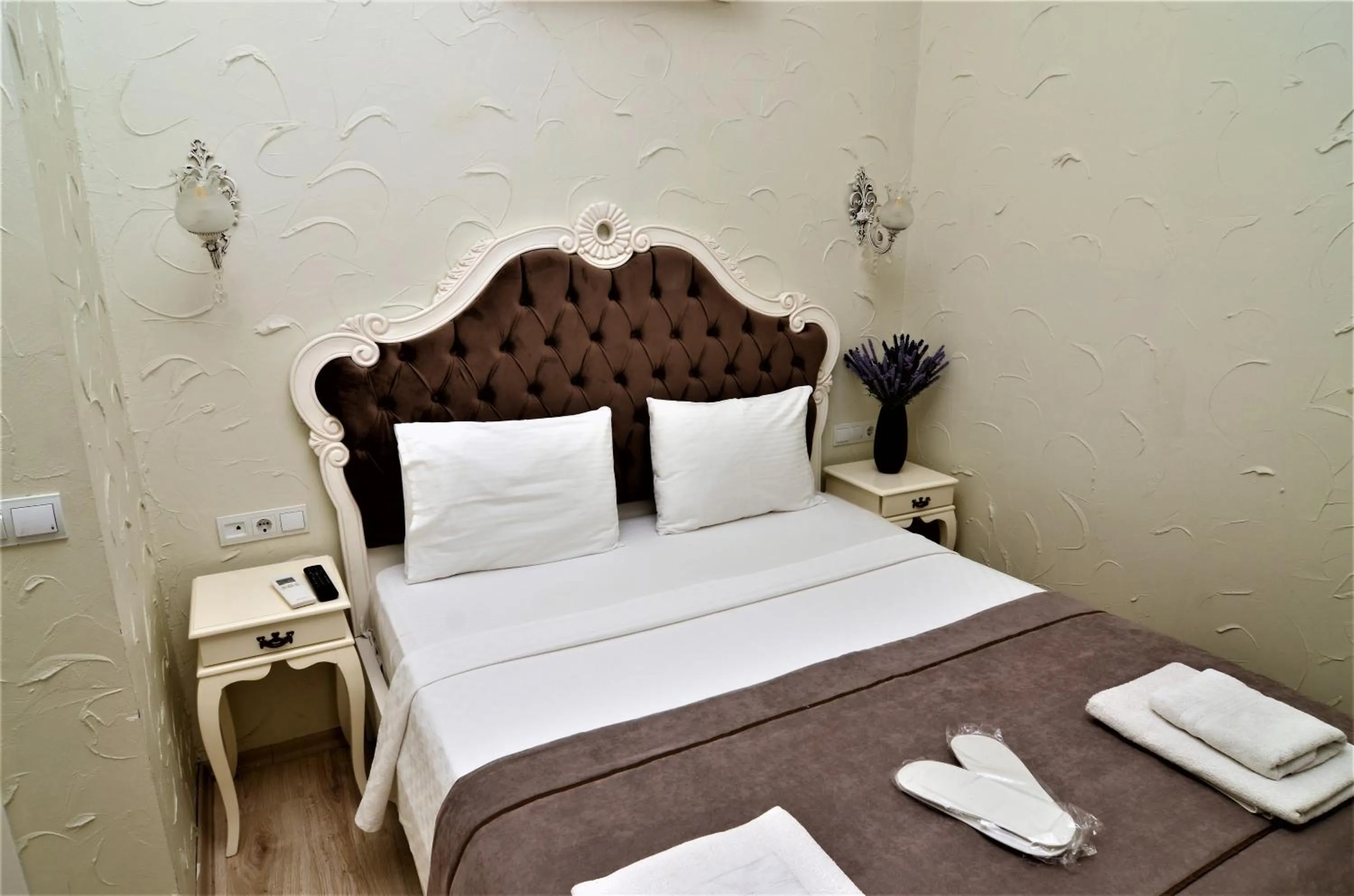 Bed in Alacati Eldoris Butik Hotel