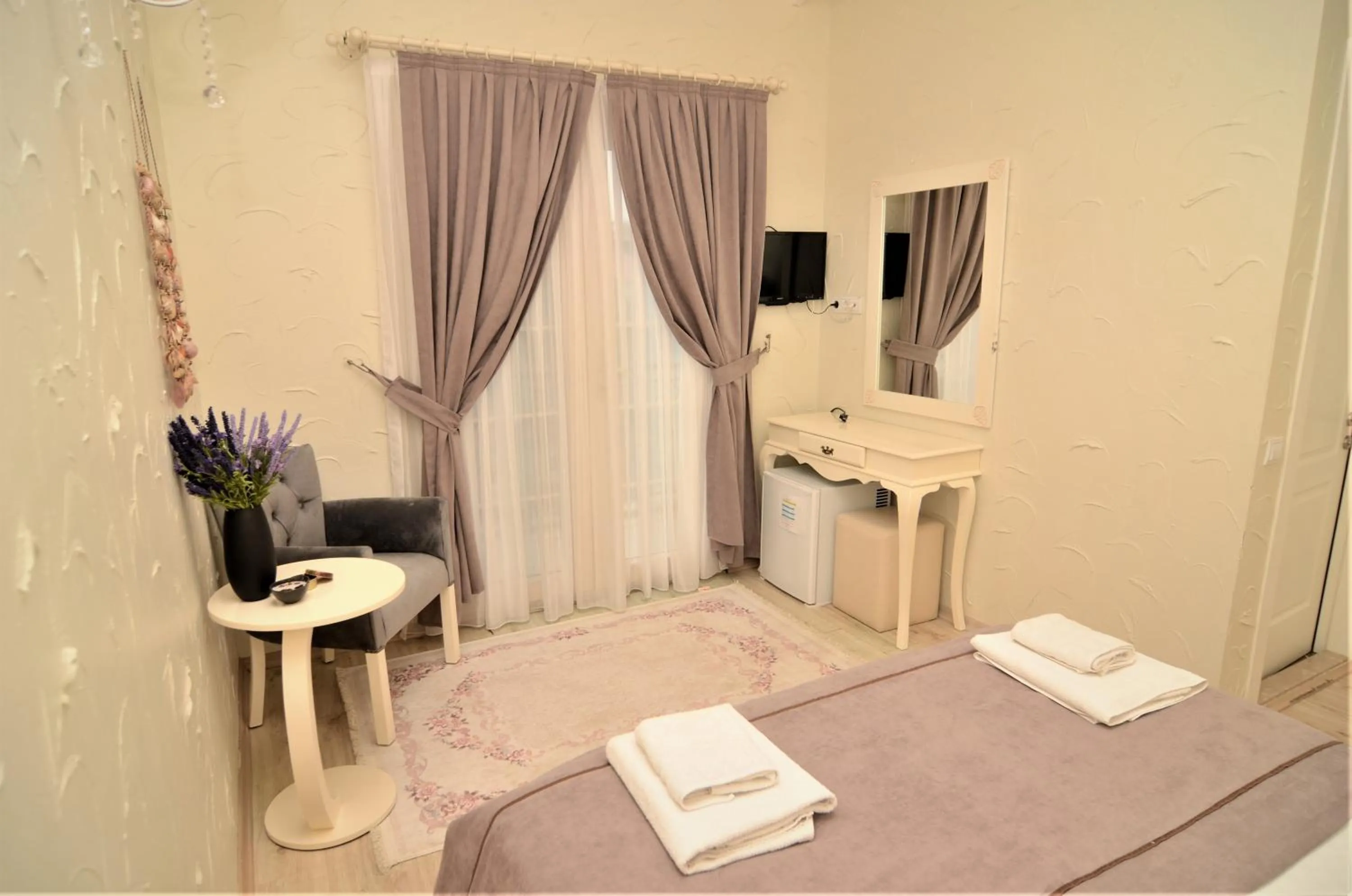 Bed in Alacati Eldoris Butik Hotel