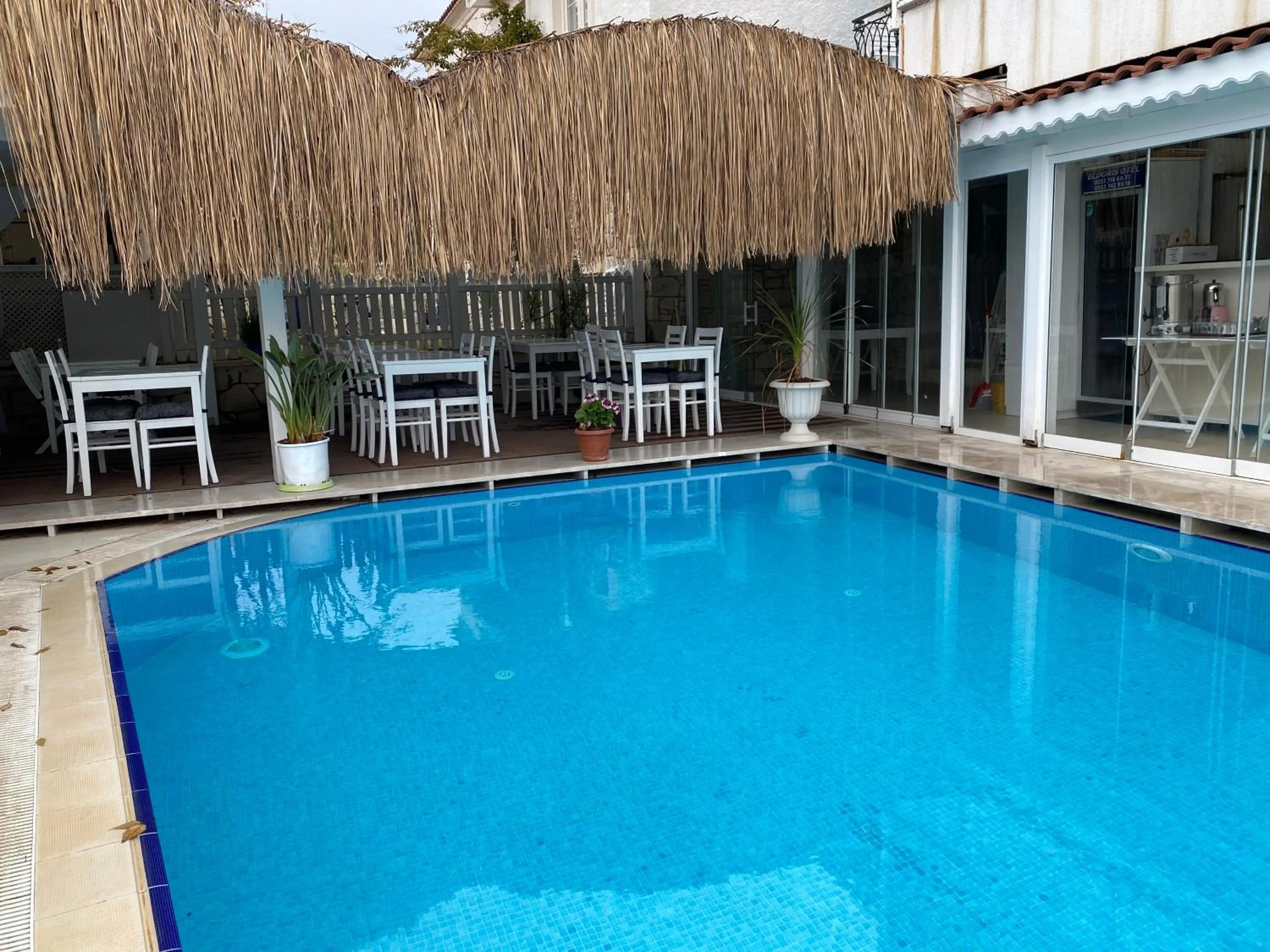 Swimming pool in Alacati Eldoris Butik Hotel