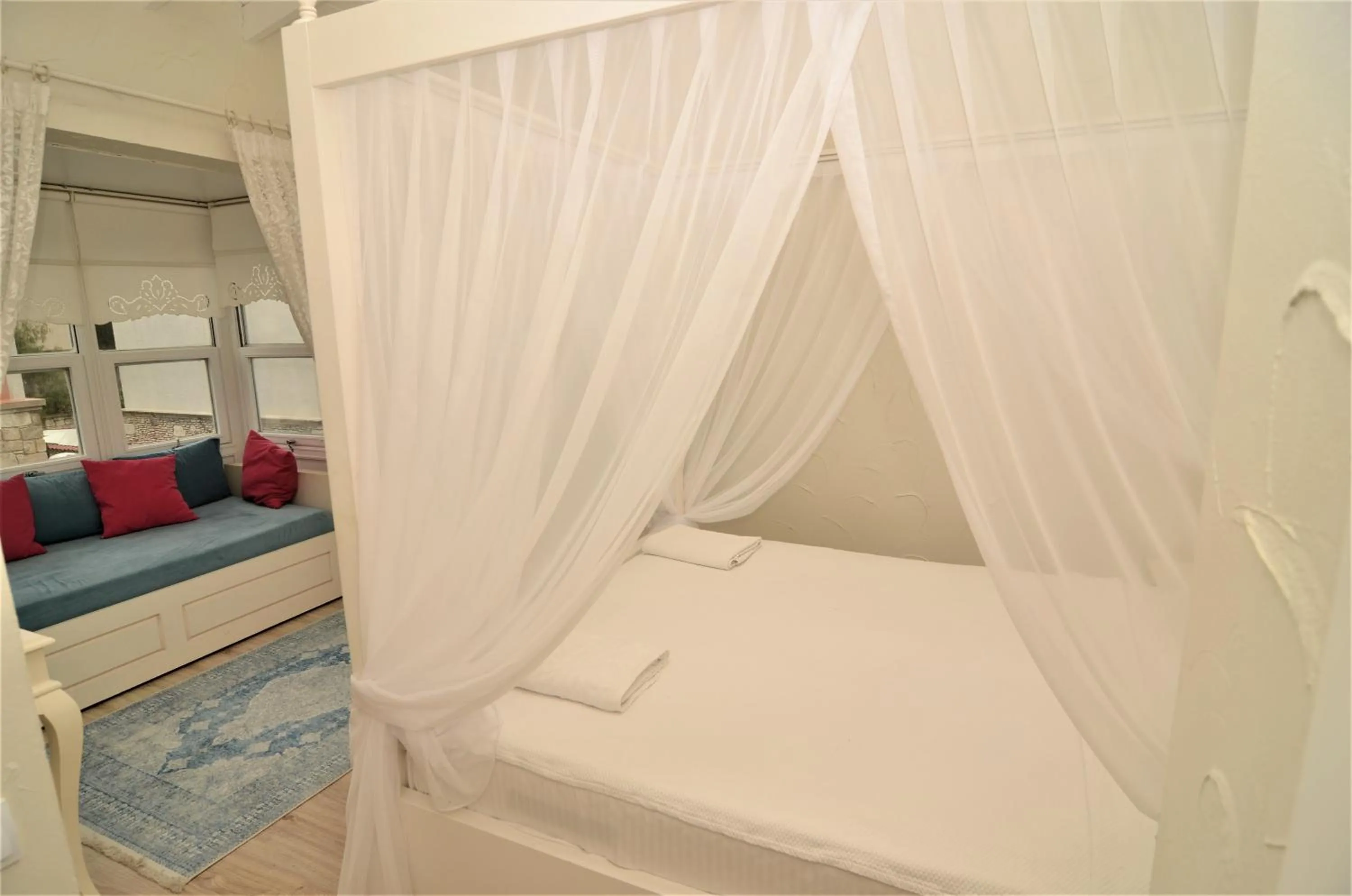 Bed in Alacati Eldoris Butik Hotel