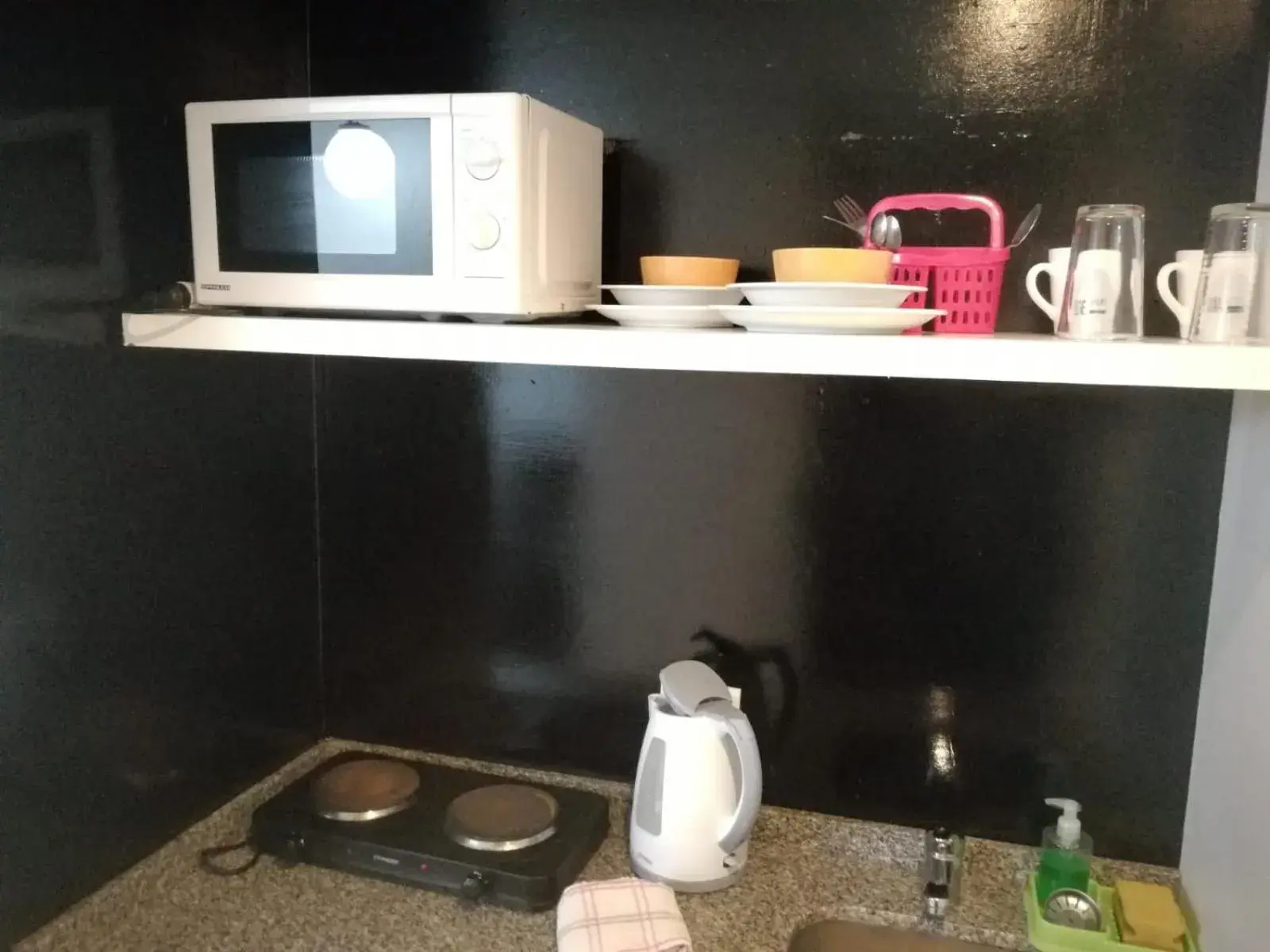 kitchen in Babel Studios kitchen in Babel Studios