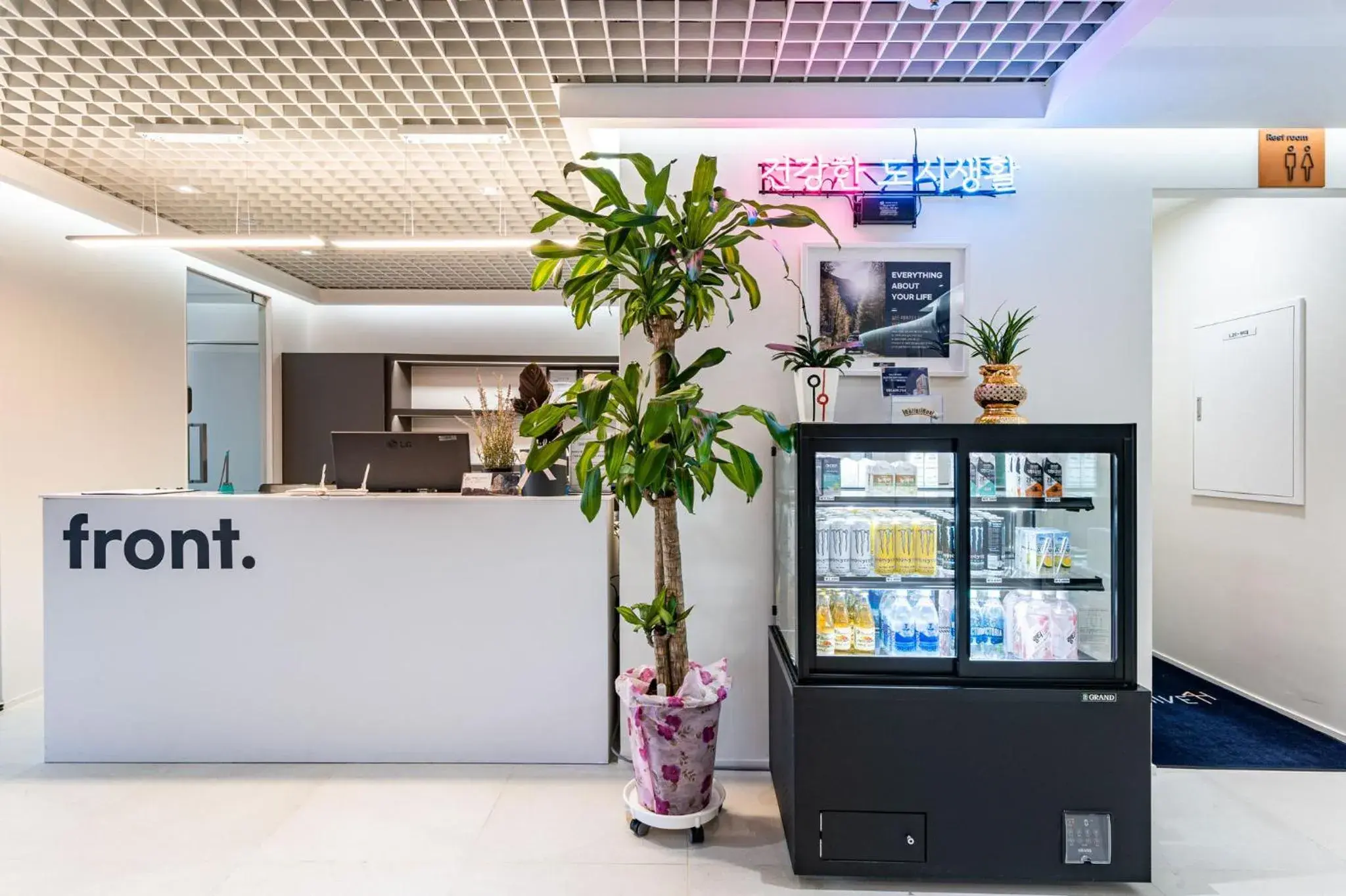 Lobby or reception in Allzip Archieve4H Residence hotel Busan Lobby or reception in Allzip Archieve4H Residence hotel Busan