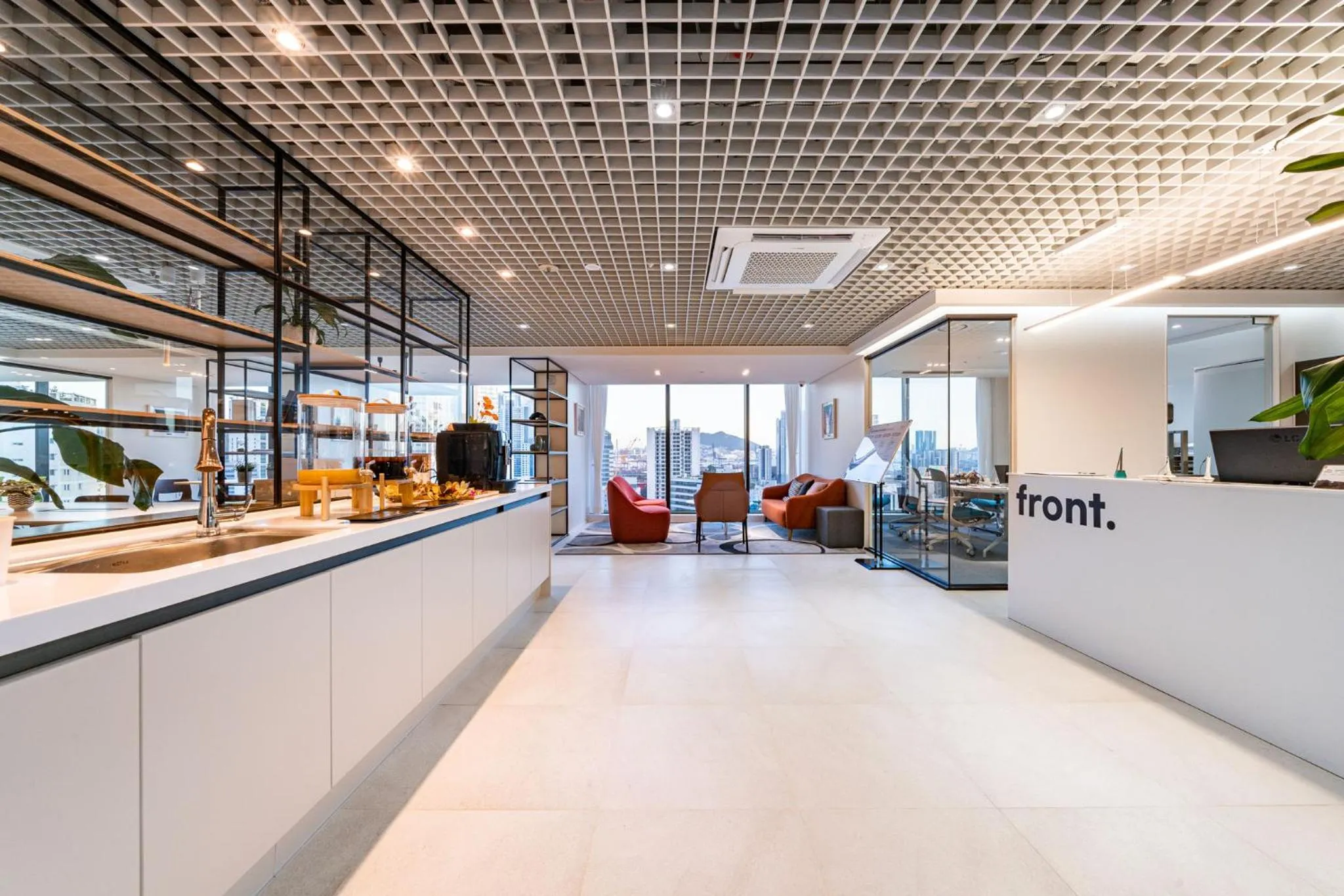 Seating area in Allzip Archieve4H Residence hotel Busan