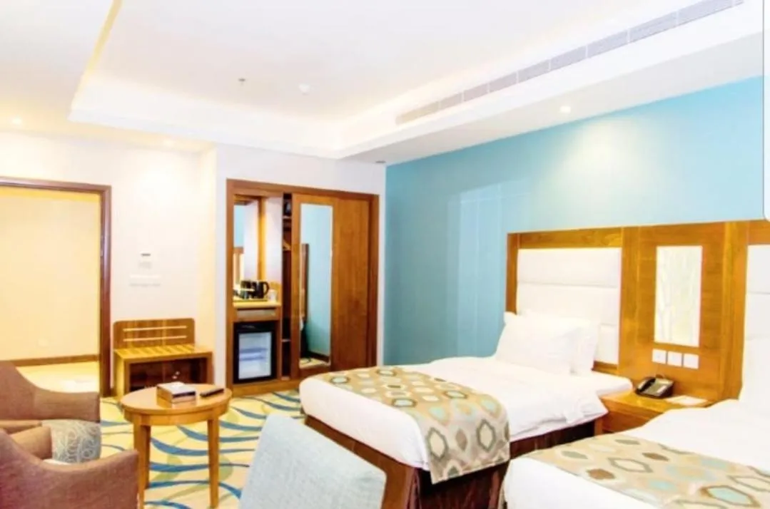 Bed in City View Hotel