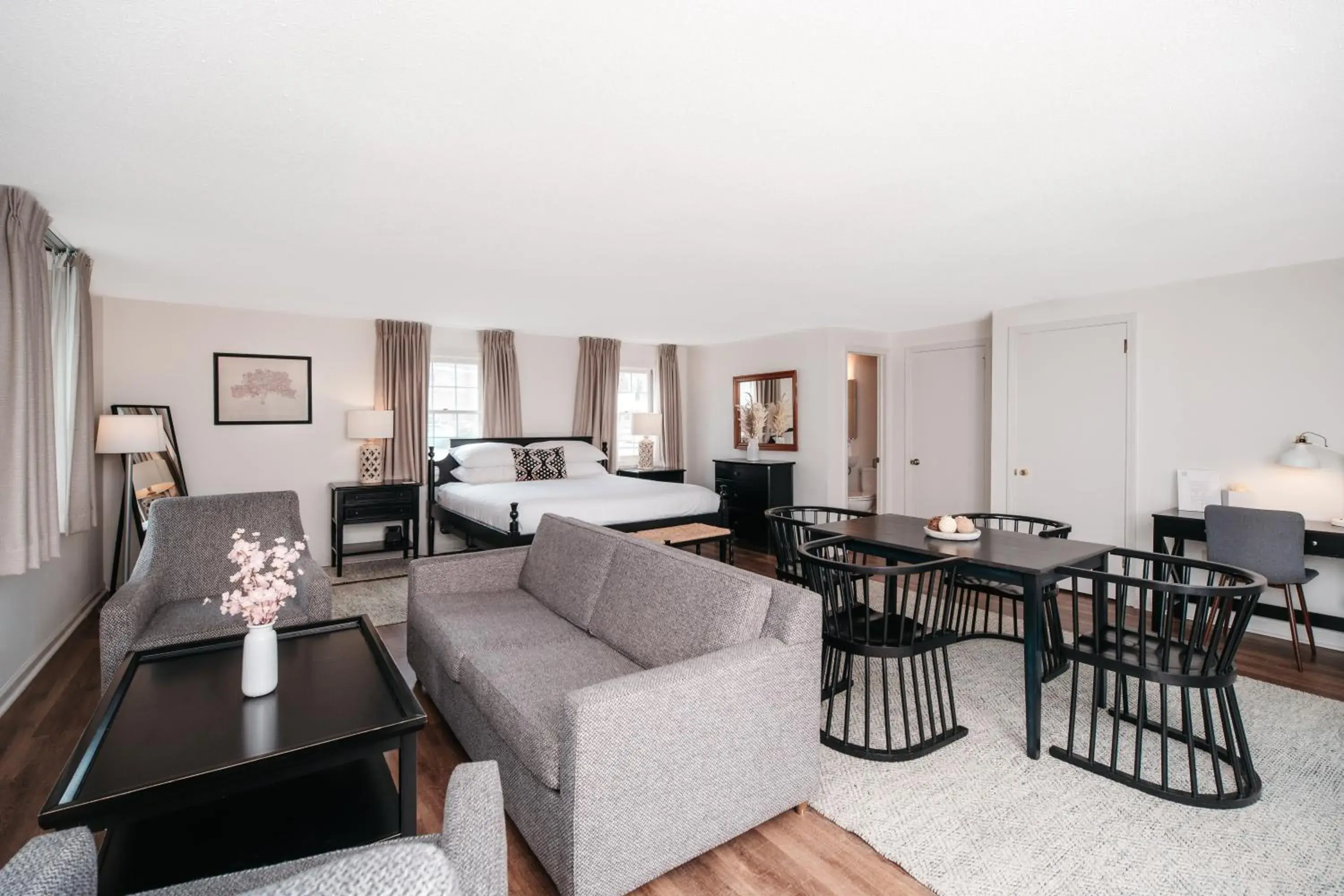 Living room in The Ellery Living room in The Ellery