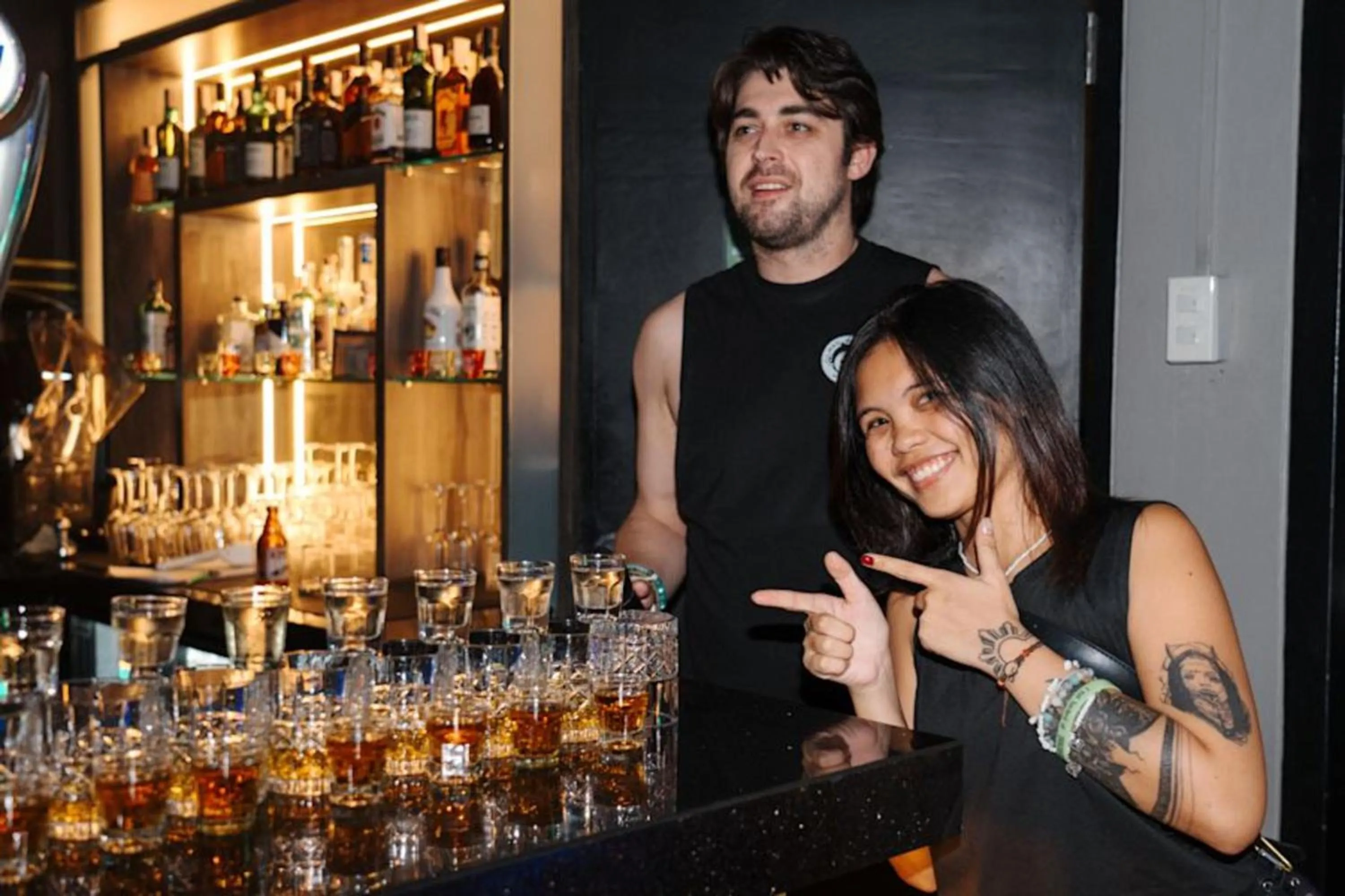 Lounge or bar in Mad Monkey Manila