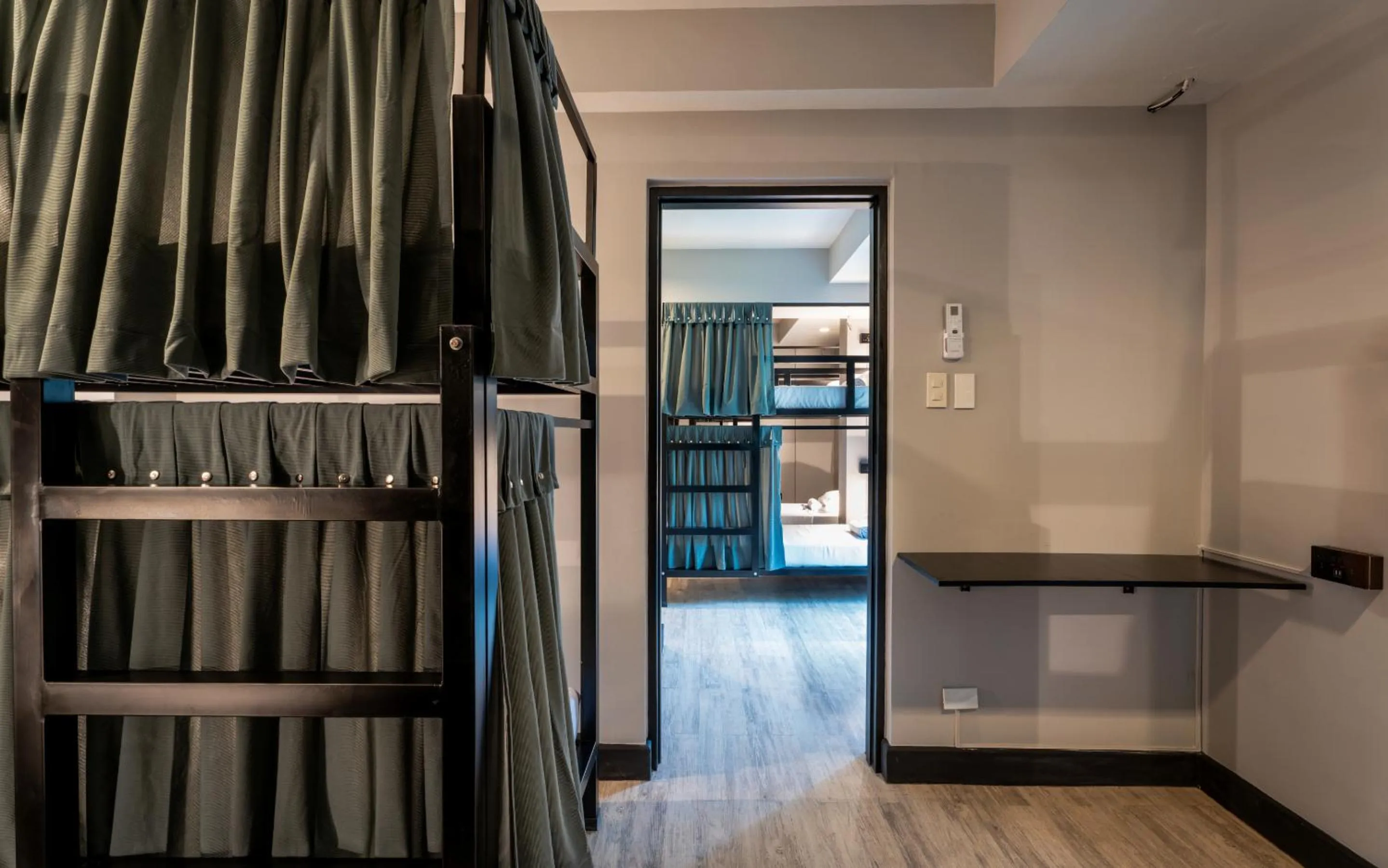 Bed in Mad Monkey Manila