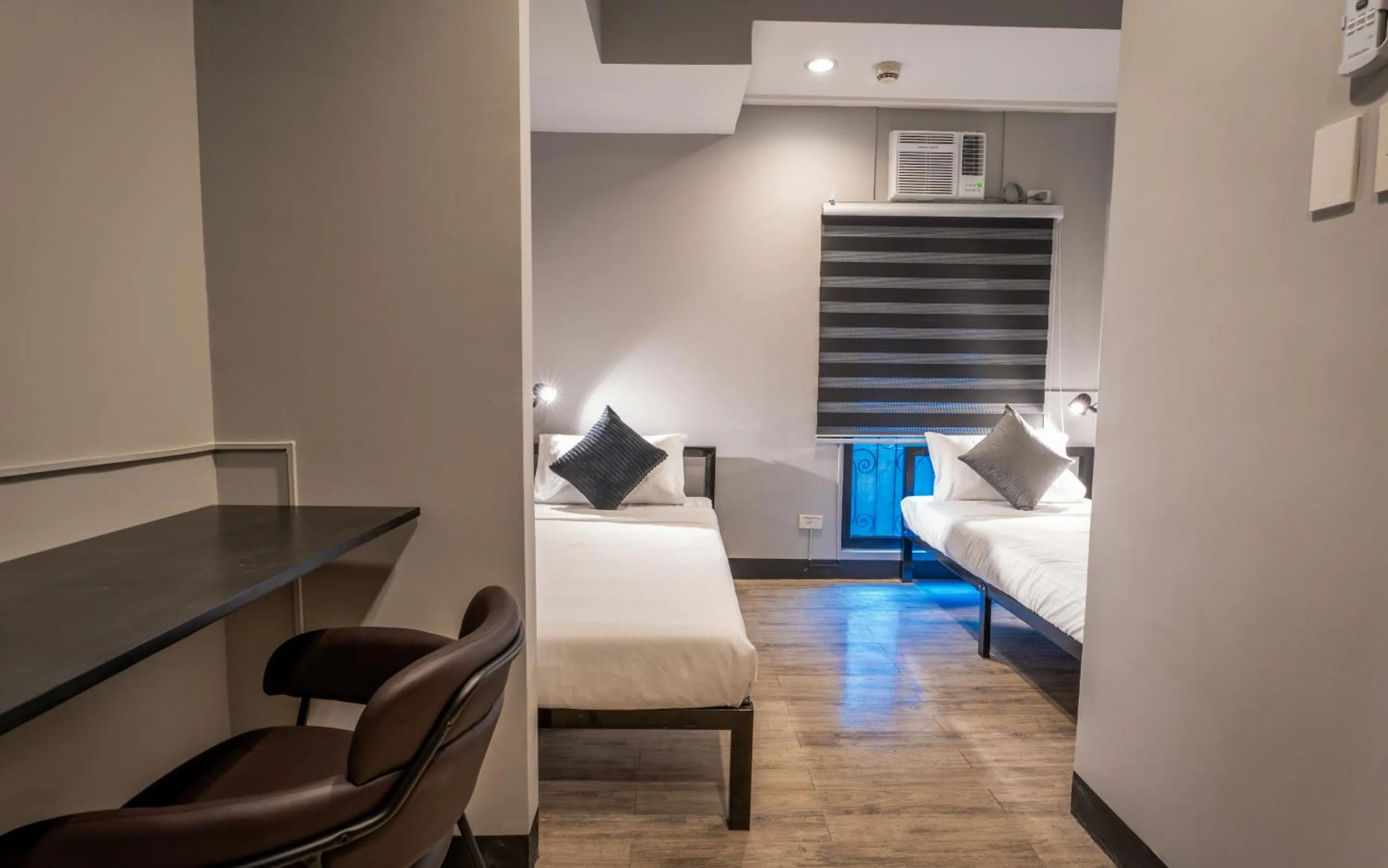 Bed in Mad Monkey Manila