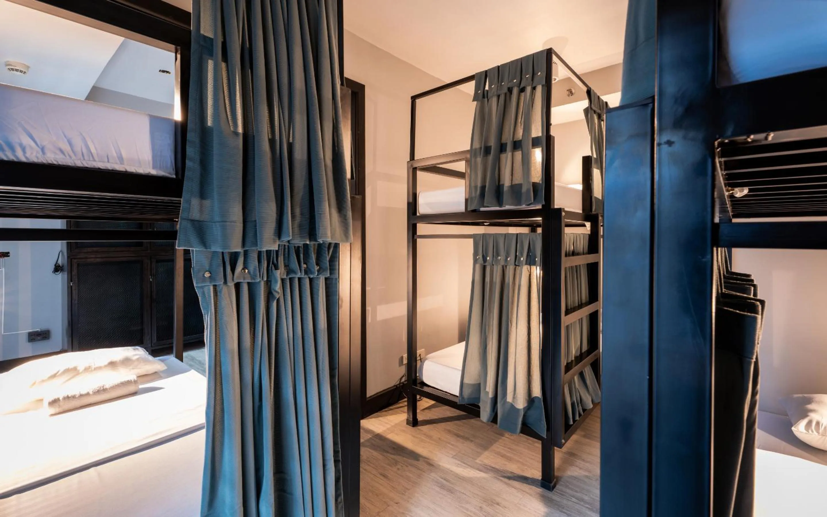 Bed in Mad Monkey Manila