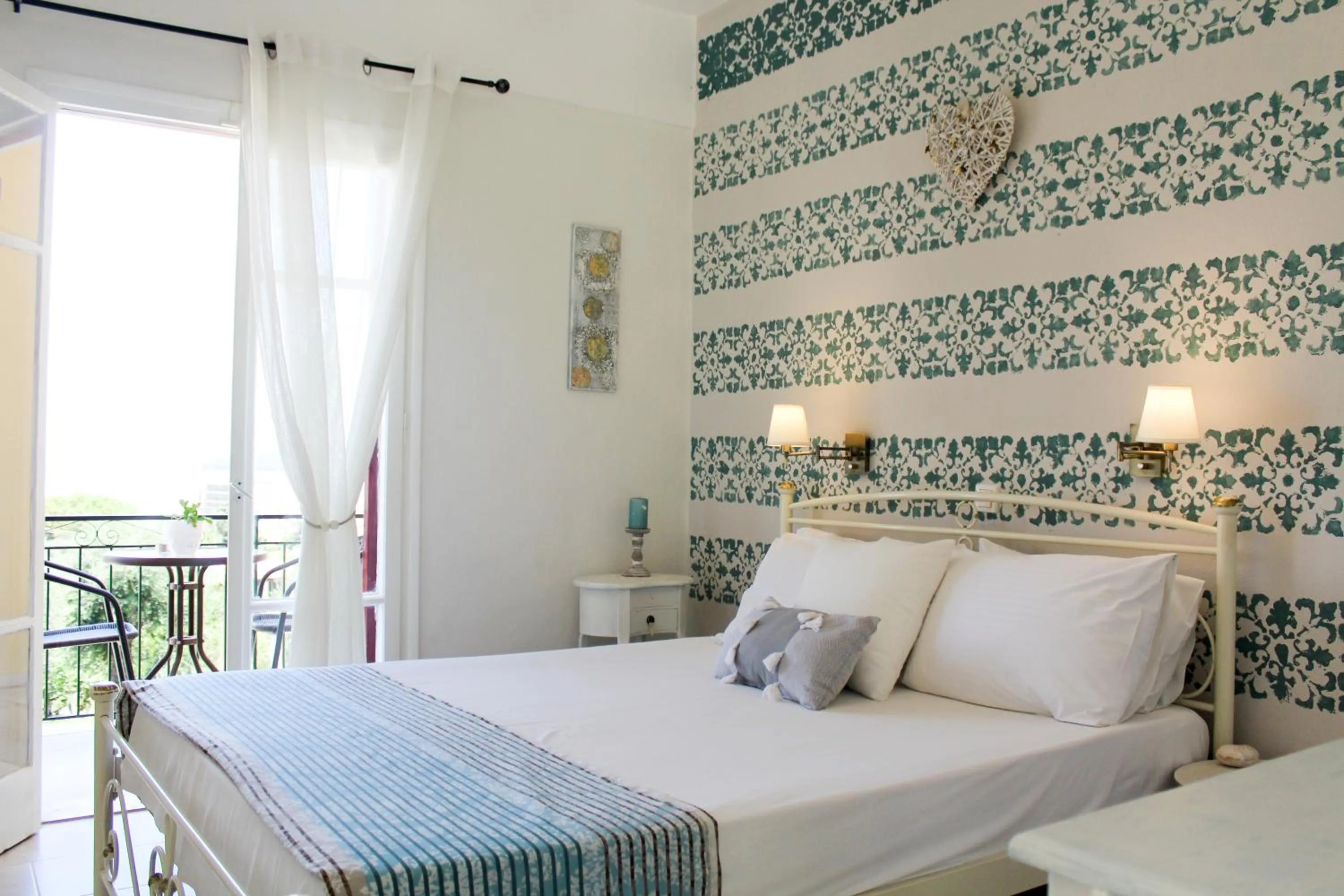 Bedroom, Bed in Braziliana Apartments Corfu