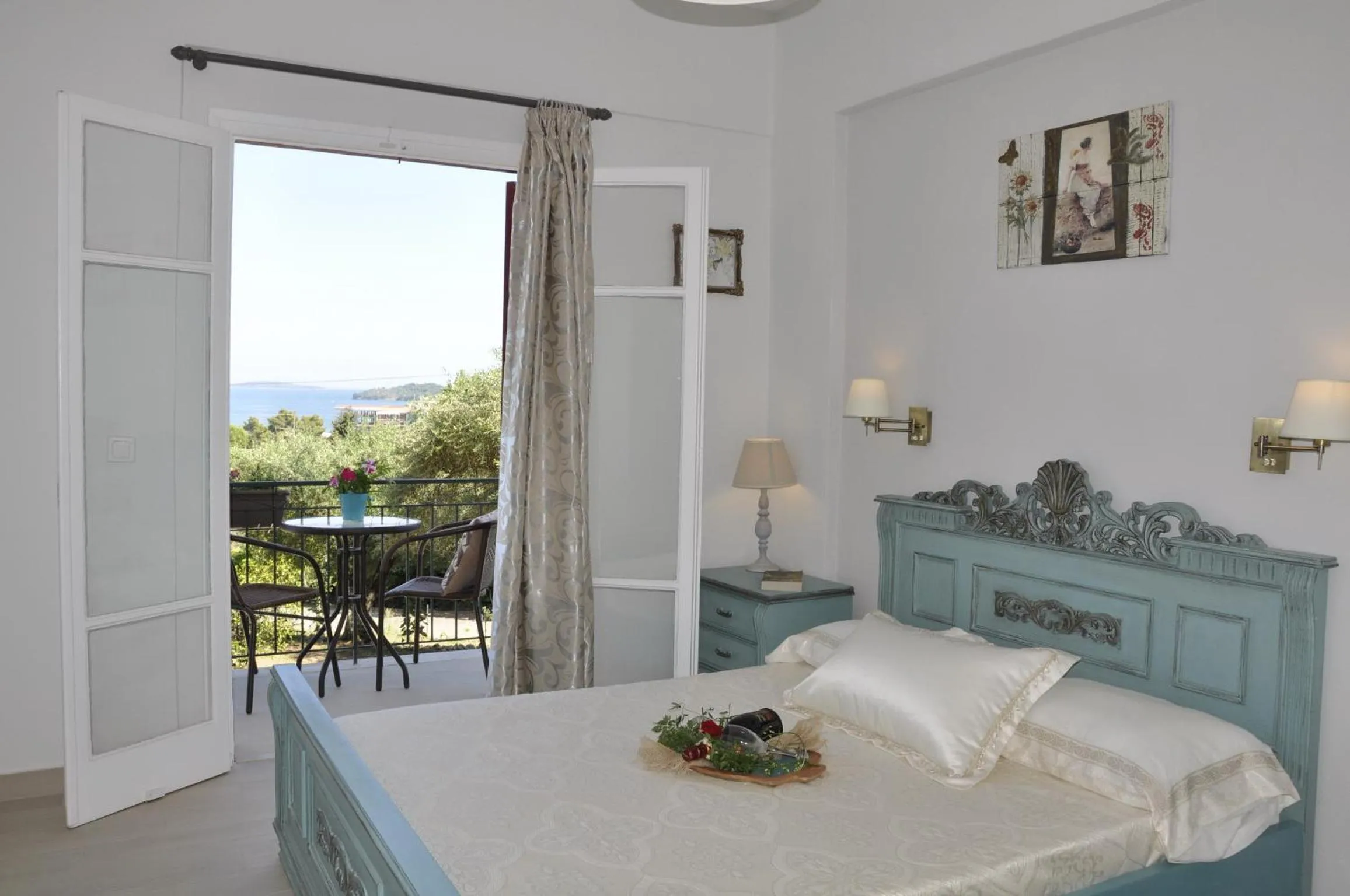 Bedroom, Bed in Braziliana Apartments Corfu