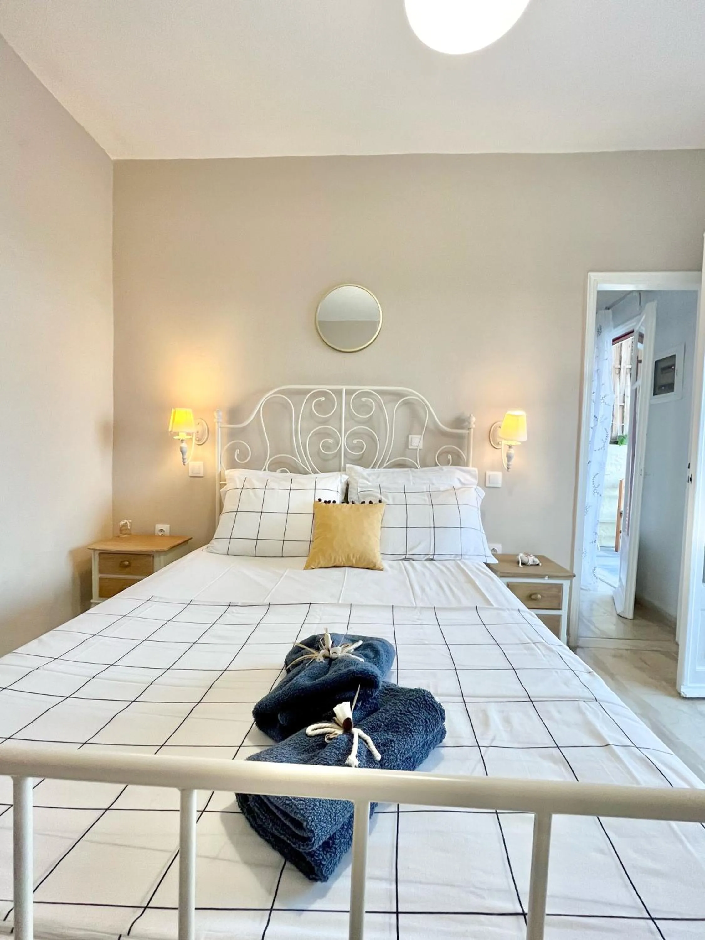 Bedroom, Bed in Braziliana Apartments Corfu