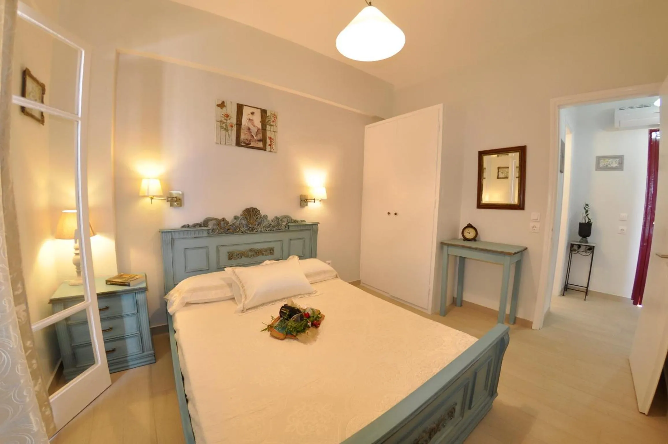 Bedroom, Bed in Braziliana Apartments Corfu