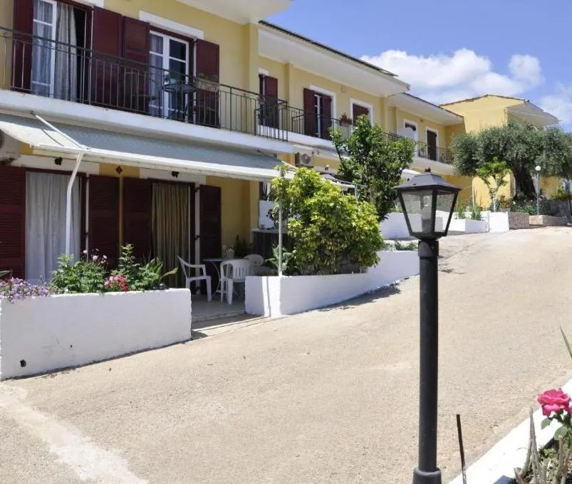 Property building in Braziliana Apartments Corfu