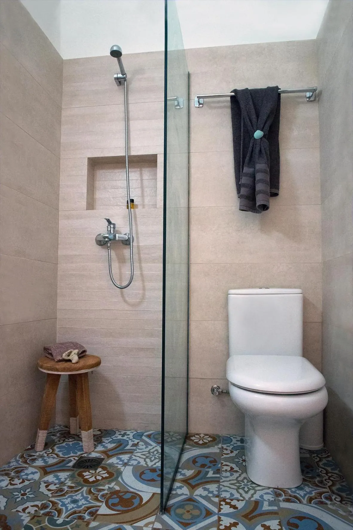 Bathroom in Braziliana Apartments Corfu