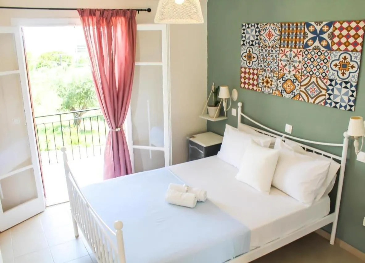 Bedroom, Bed in Braziliana Apartments Corfu