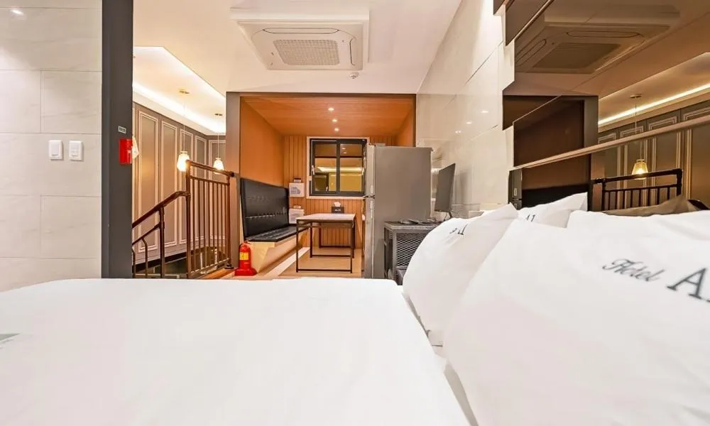 Photo of the whole room, Bed in Pohang A1 Hotel Yeongildae Branch