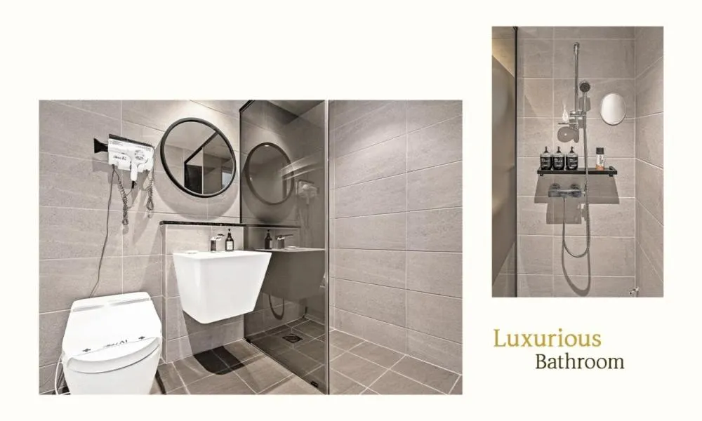 Bathroom in Pohang A1 Hotel Yeongildae Branch