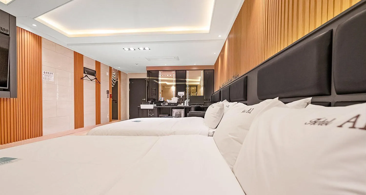 Area and facilities, Bed in Pohang A1 Hotel Yeongildae Branch