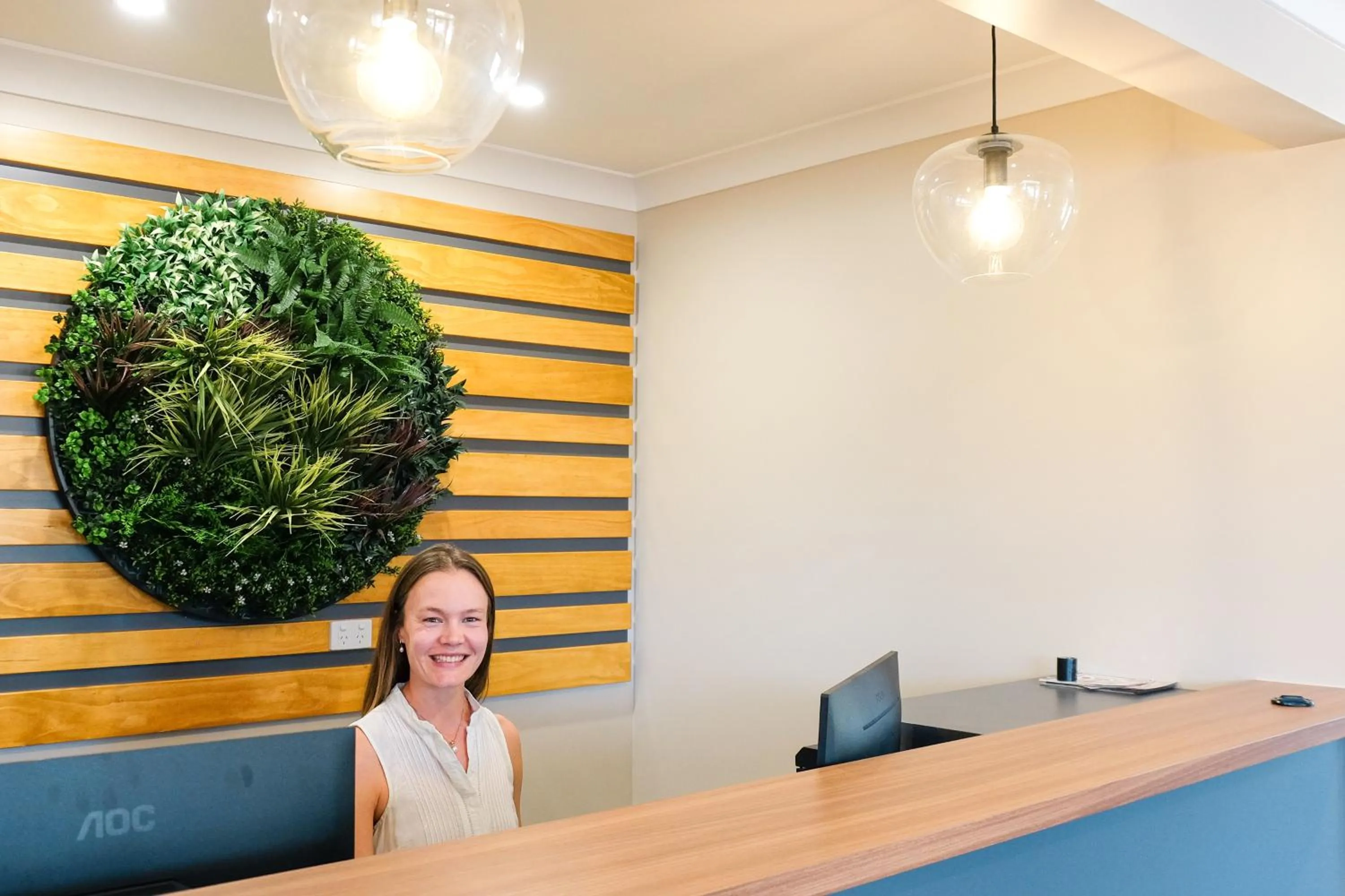 Lobby or reception in Holbrook Motel
