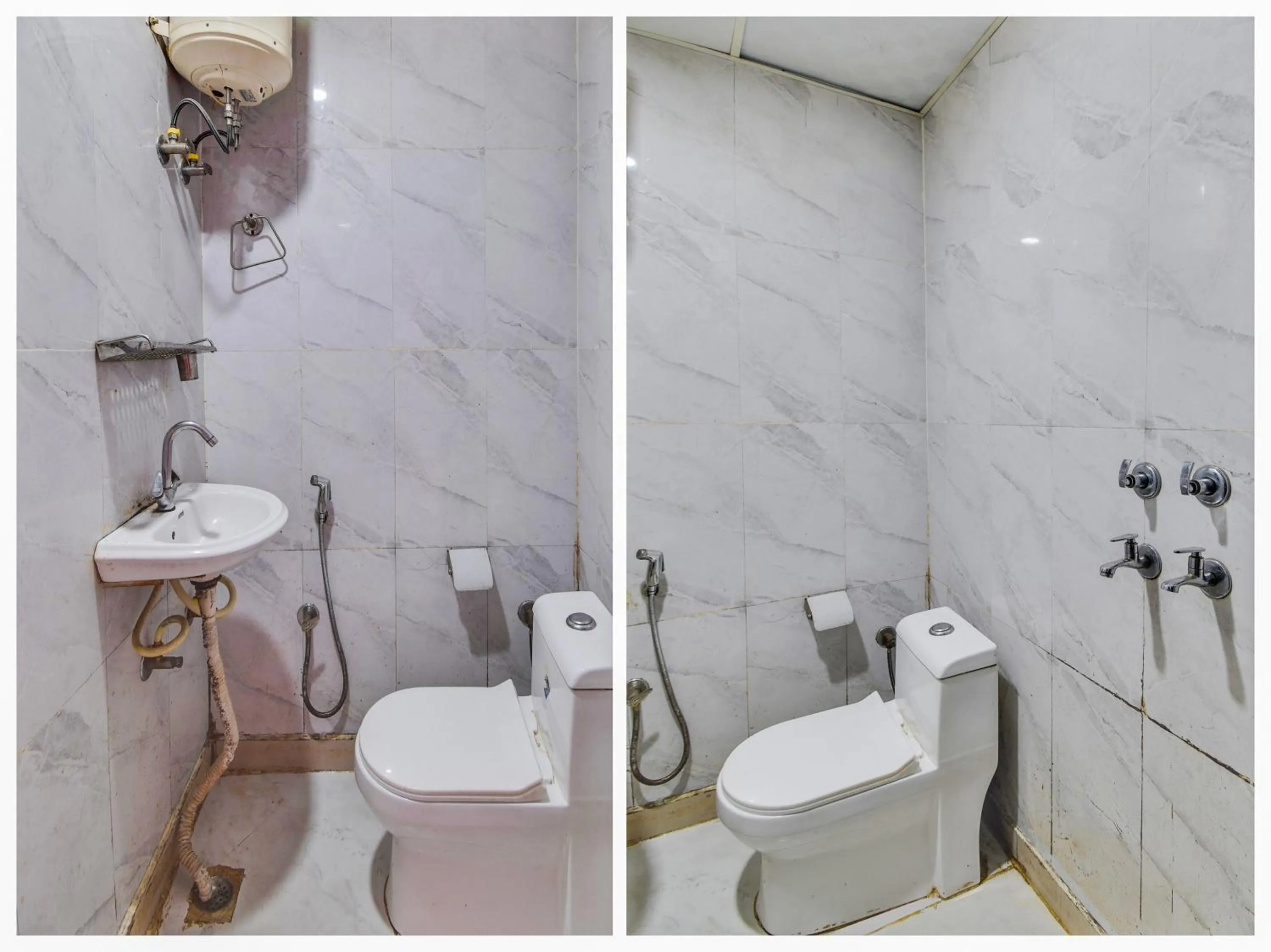 Bathroom in Hotel O Dev Residency Inn