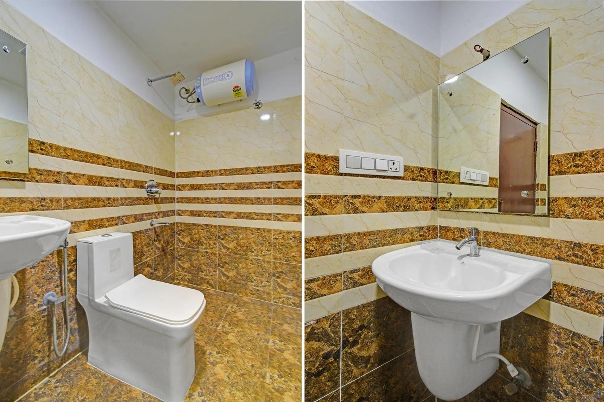 Bathroom in FabHotel Rio - Nr Ramoji Filmcity, LB Nagar