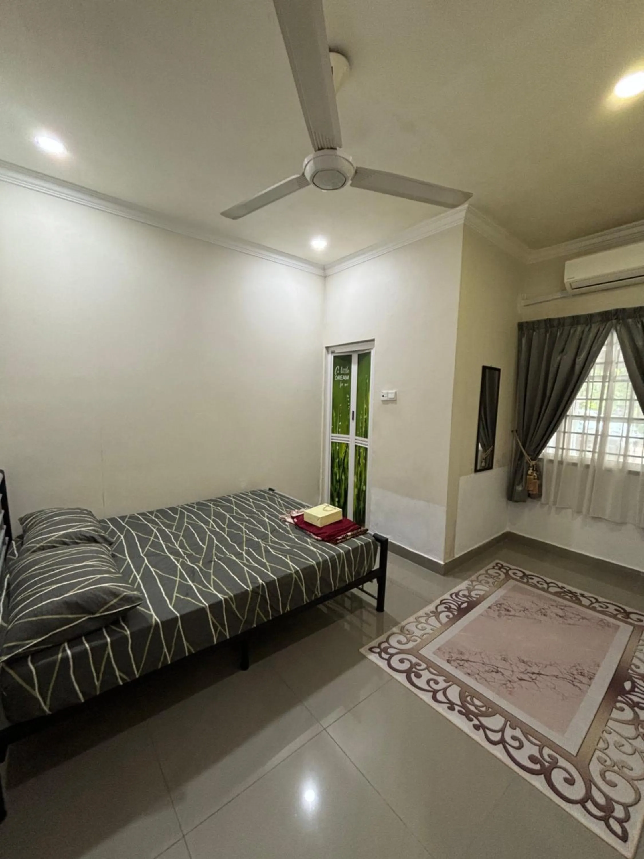 Bed in Embun Selasih Homestay