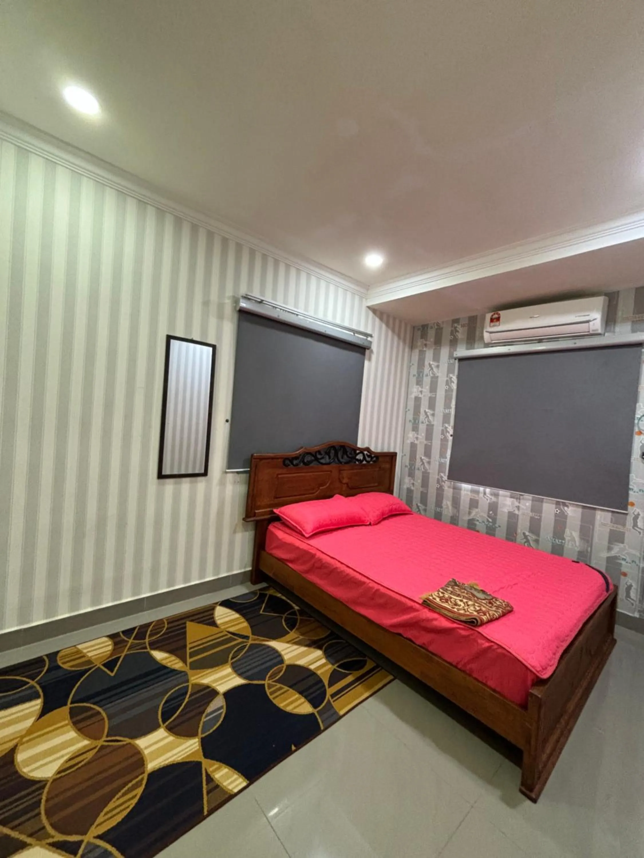 Bed in Embun Selasih Homestay