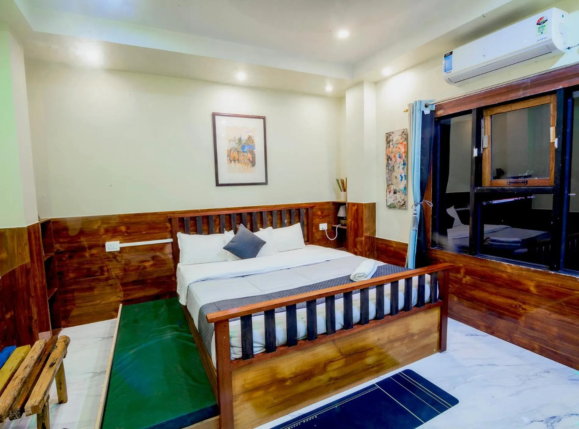 Bed in Date Palm Home Stay