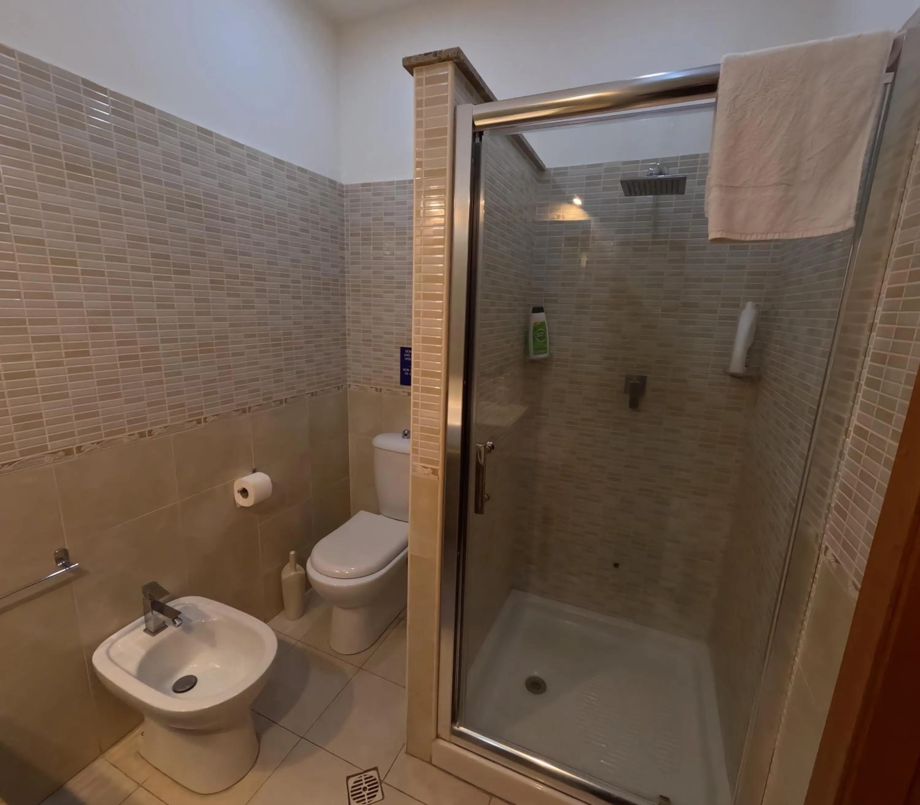 Shower in Hotel Gorizia