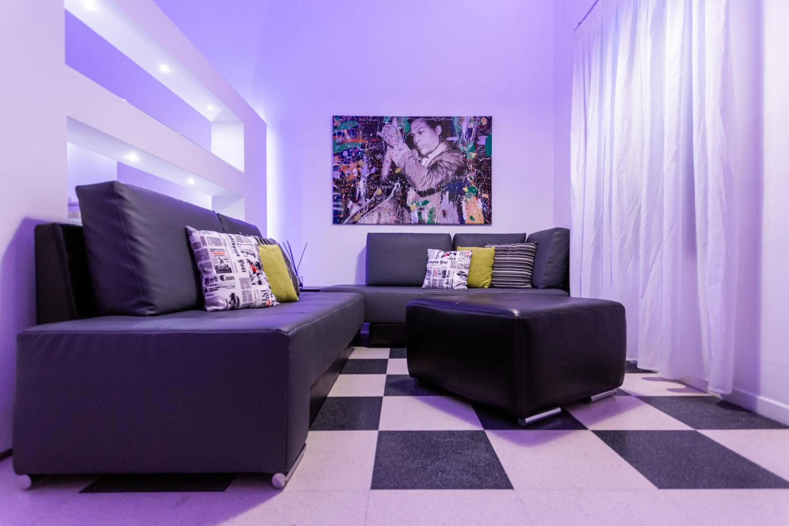 Seating area in La Bella Trani - Suites and B&B