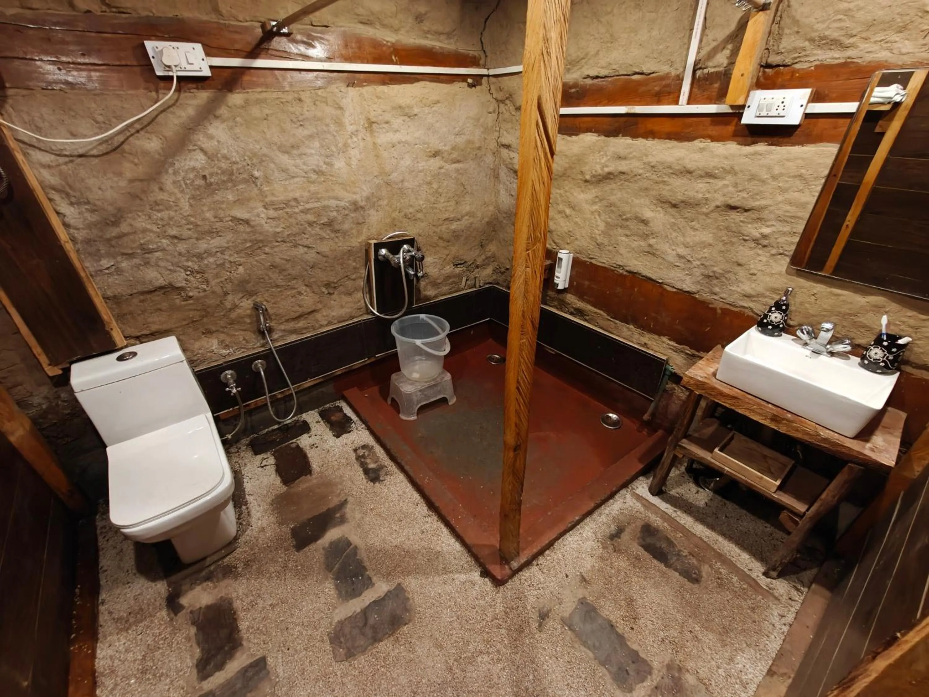 Shower in Upepo - The Sky Village